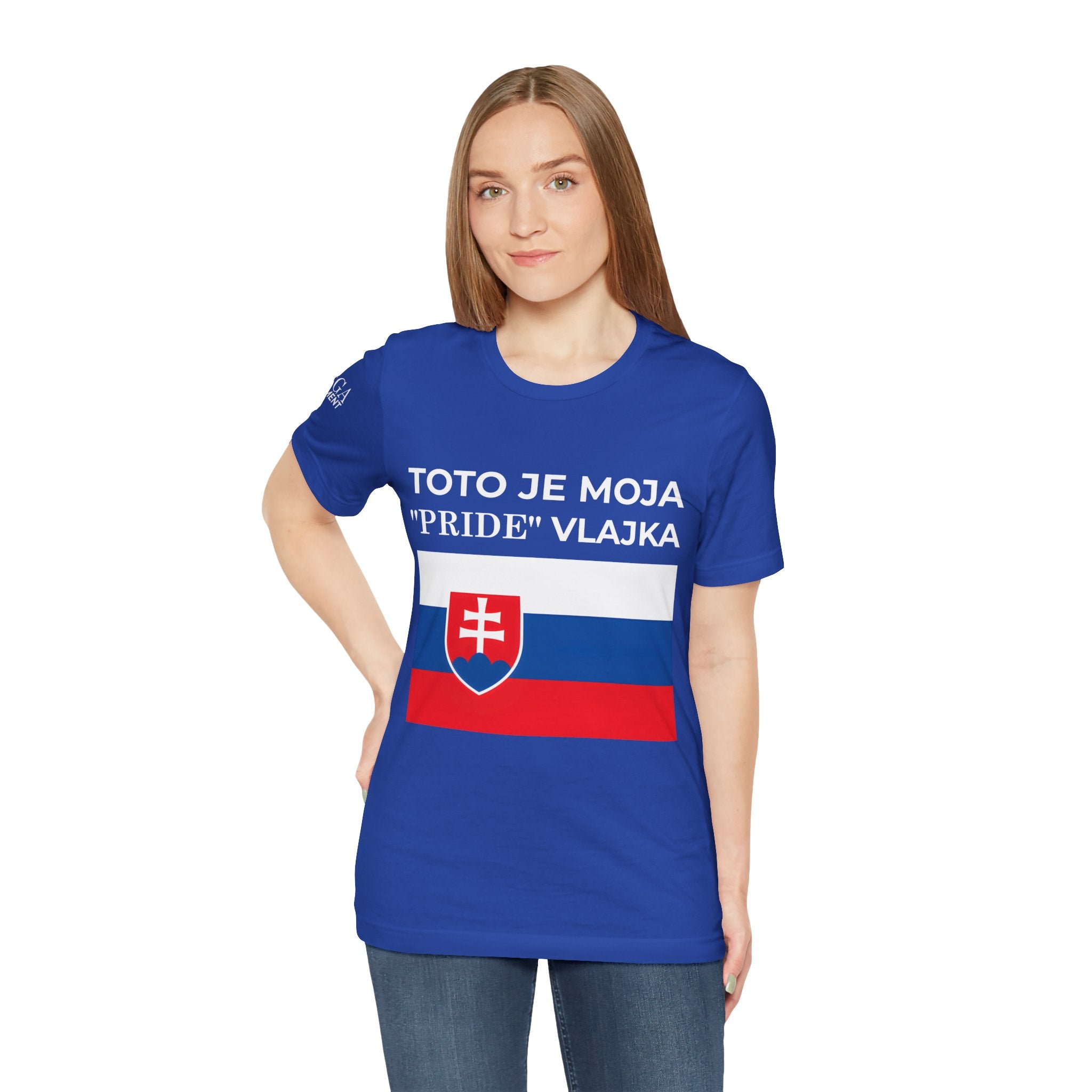 Slovakia Pride Flag Unisex Tee, Casual Wear, Festival Shirt, Summer Fashion, Everyday Comfort - Mega Movement