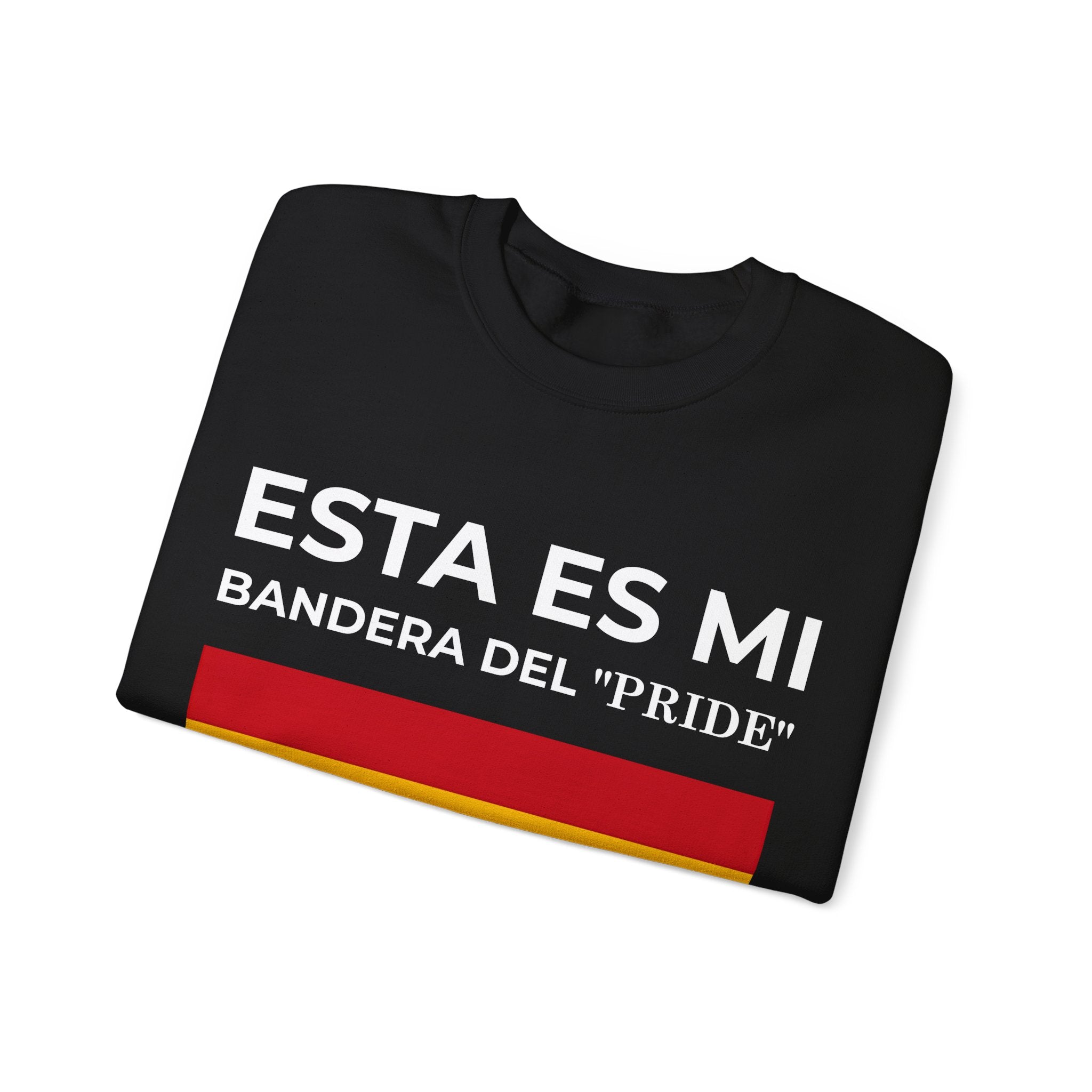 Spanish Flag Crewneck Sweatshirt, Cozy Unisex Sweatshirt, Spain Pride Apparel, Gift for Travelers, Casual Streetwear - Mega Movement