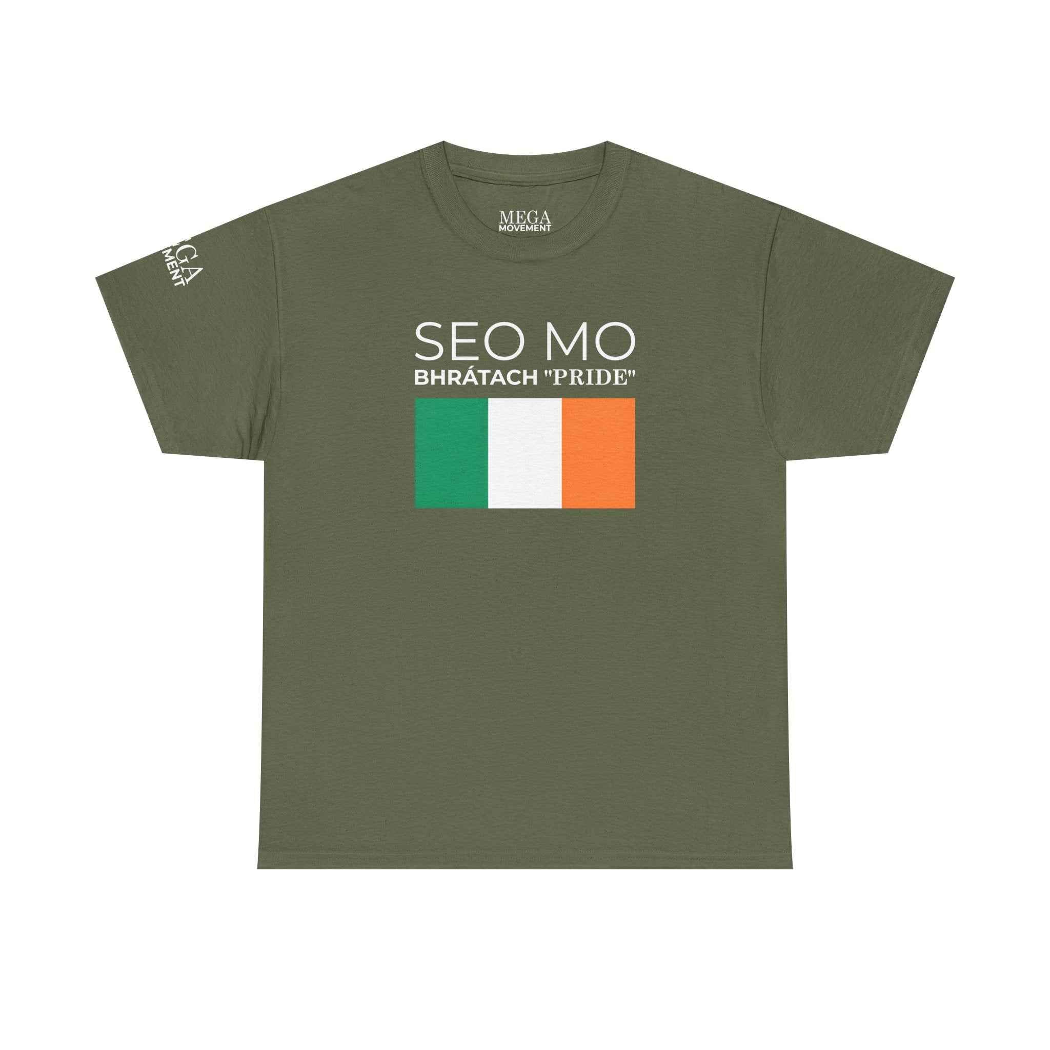 Seo Mo Bhratach Pride Irish Flag T-Shirt ( Small Print )
