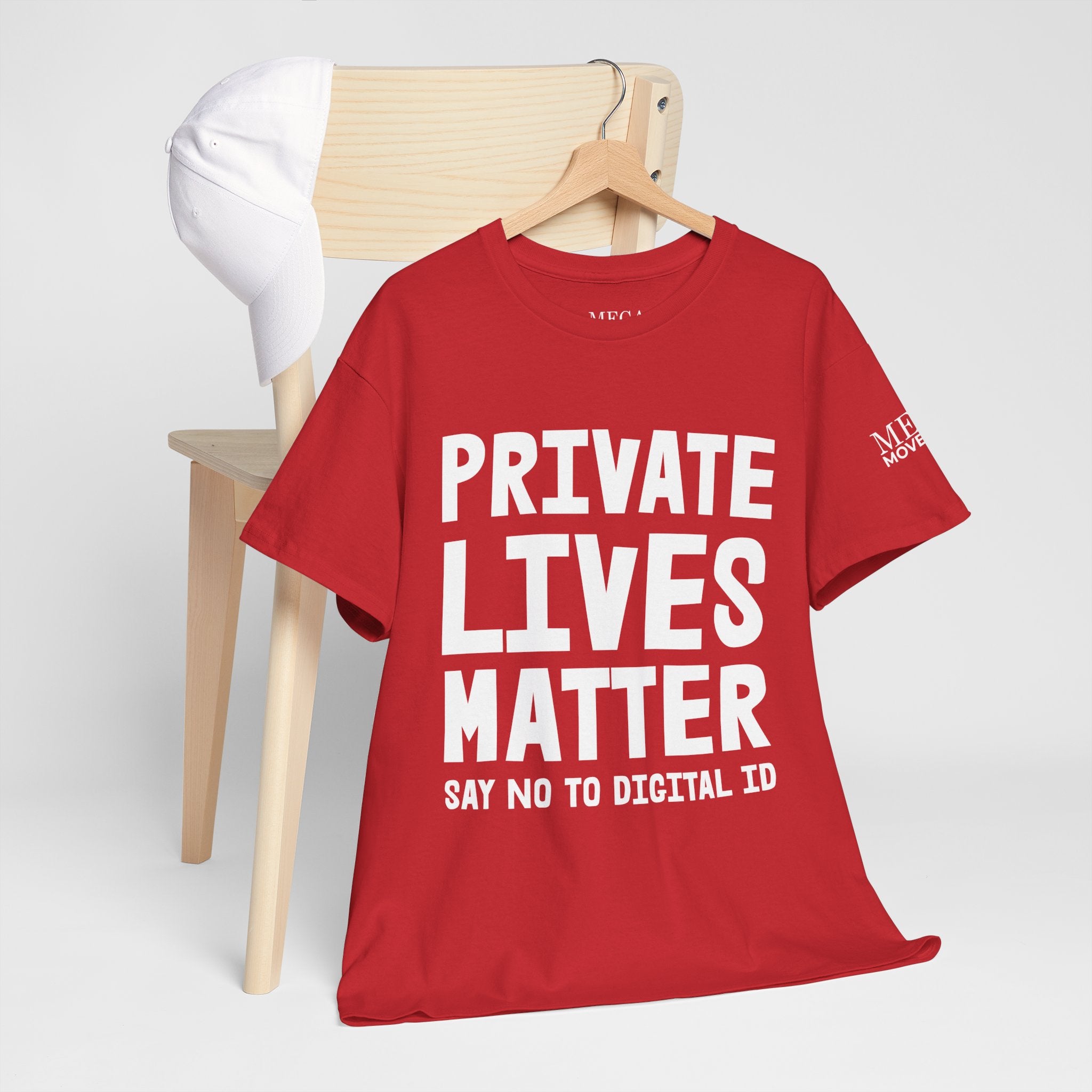 Private Lives Matter Anti-Digital ID Statement Shirt - Mega Movement
