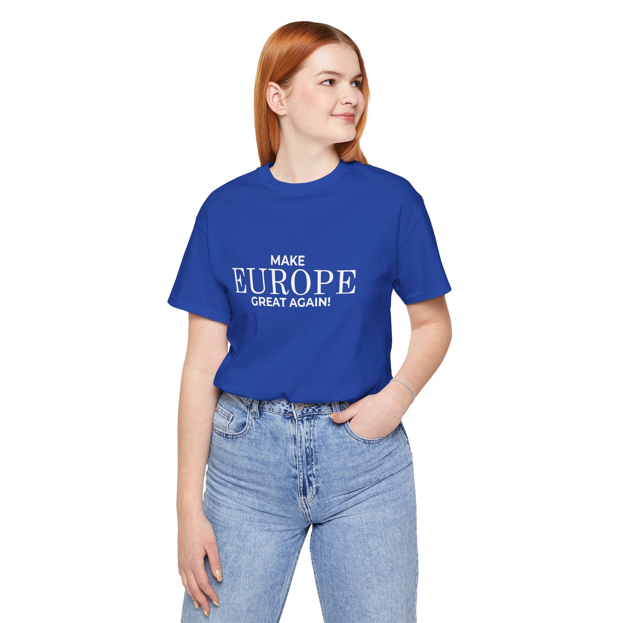 Make Europe Great Again Short Sleeve Tee - Mega Movement