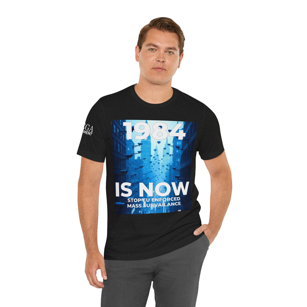 Dystopian Theme Shirt, Statement Tee, Gift for Activists, Casual Everyday Wear - Mega Movement
