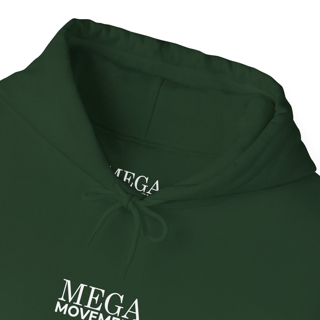 Mega Movement 1984 IS Now Unisex Heavy Blend Hoodie | Cozy Streetwear for Activists, Ideal for Gifts, Protest Wear, Casual Style, Comfy Fashion - Mega Movement