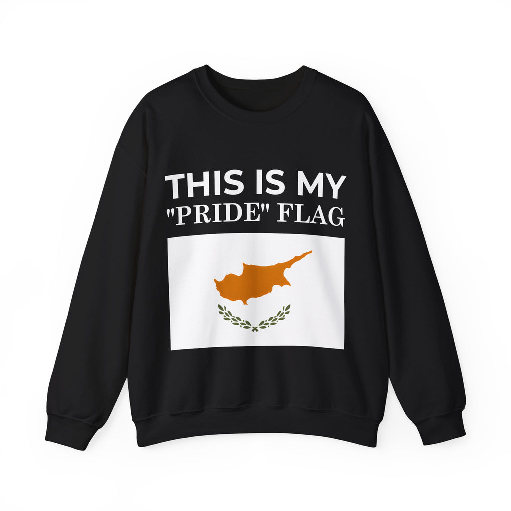 Cyprus Pride Flag Sweatshirt for Allies, Unisex Crewneck, Cozy Fashion, Perfect Gift, Casual Wear - Mega Movement