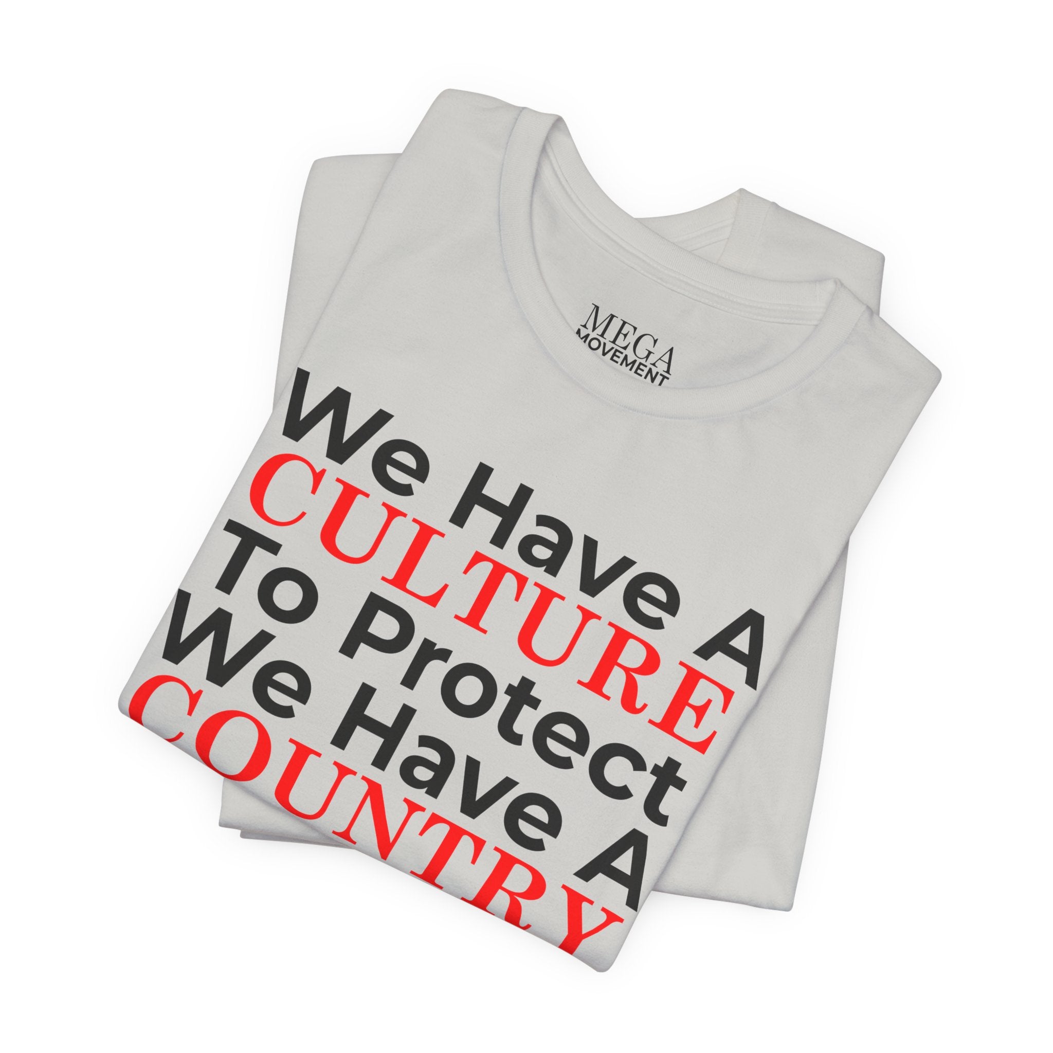 Culture Country Heritage Tee - Unisex Jersey Short Sleeve T-Shirt, Perfect for Celebrations, Cultural Events, Family Gatherings, Pride Wear, [...] - Mega Movement