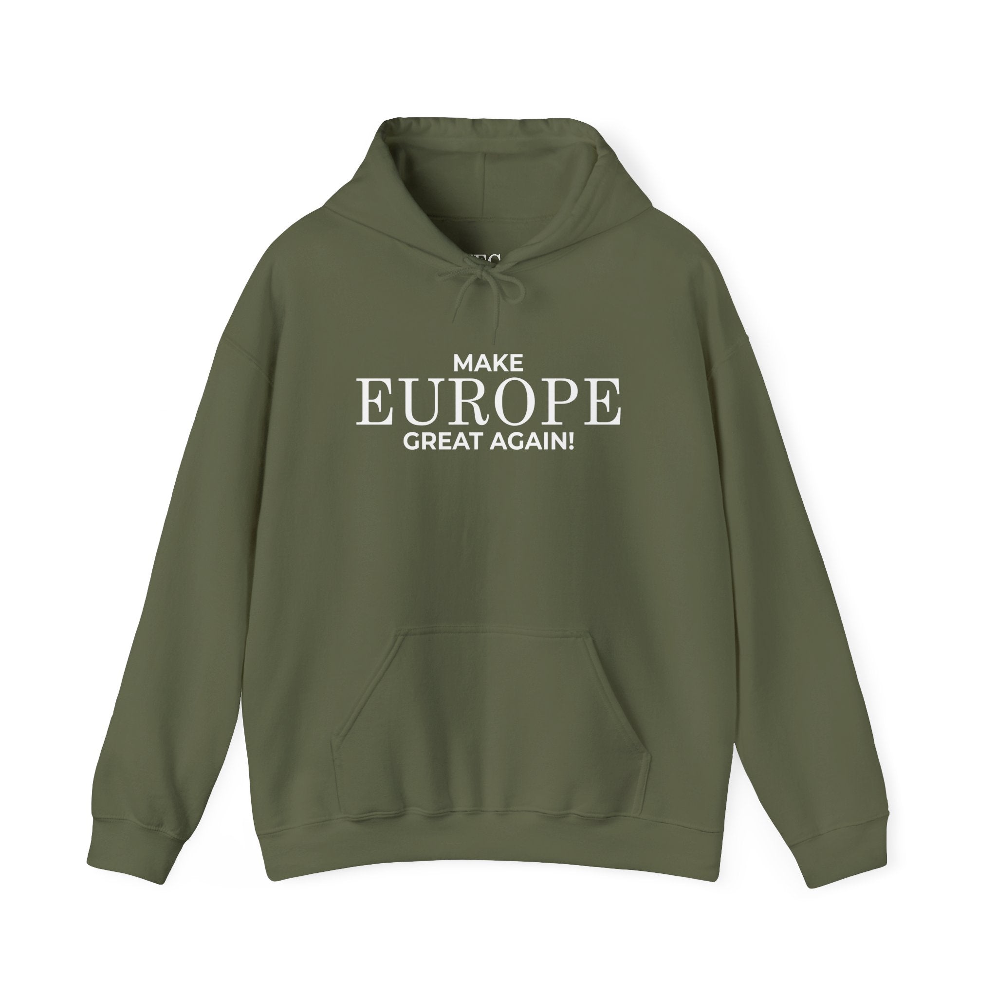 Make Europe Great Again Cozy Unisex Hoodie for Everyday Comfort, Casual Streetwear, Birthday Gift, Holiday Layers, Stylish Loungewear - Mega Movement