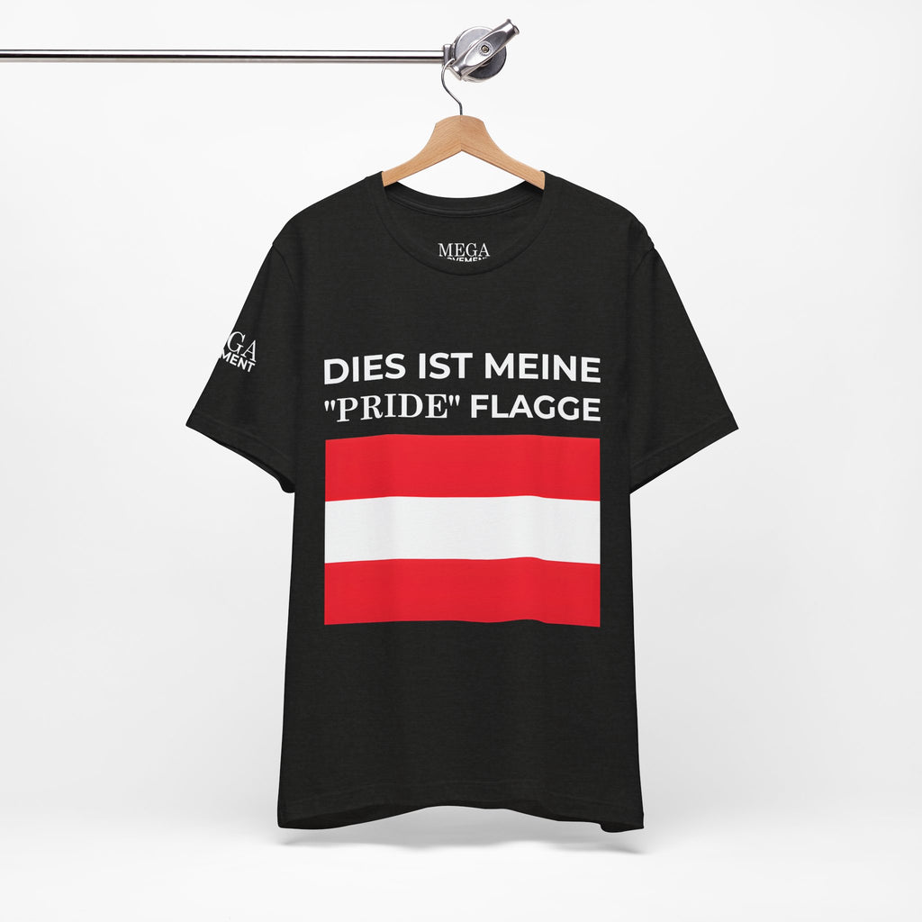 Austrian Pride Unisex Jersey Tee, Pride Apparel, Casual Everyday Wear - Mega Movement