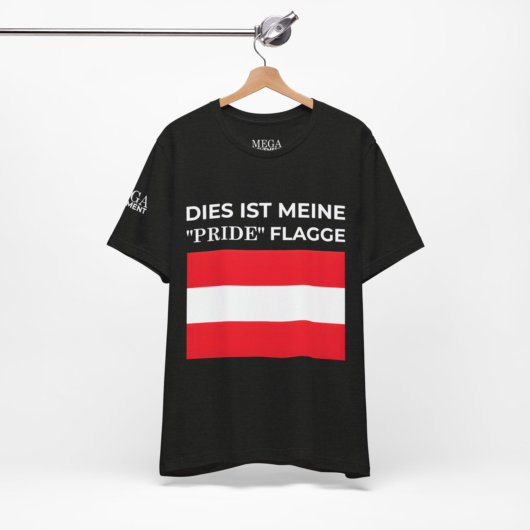 Austrian Pride Unisex Jersey Tee, Pride Apparel, Casual Everyday Wear - Mega Movement