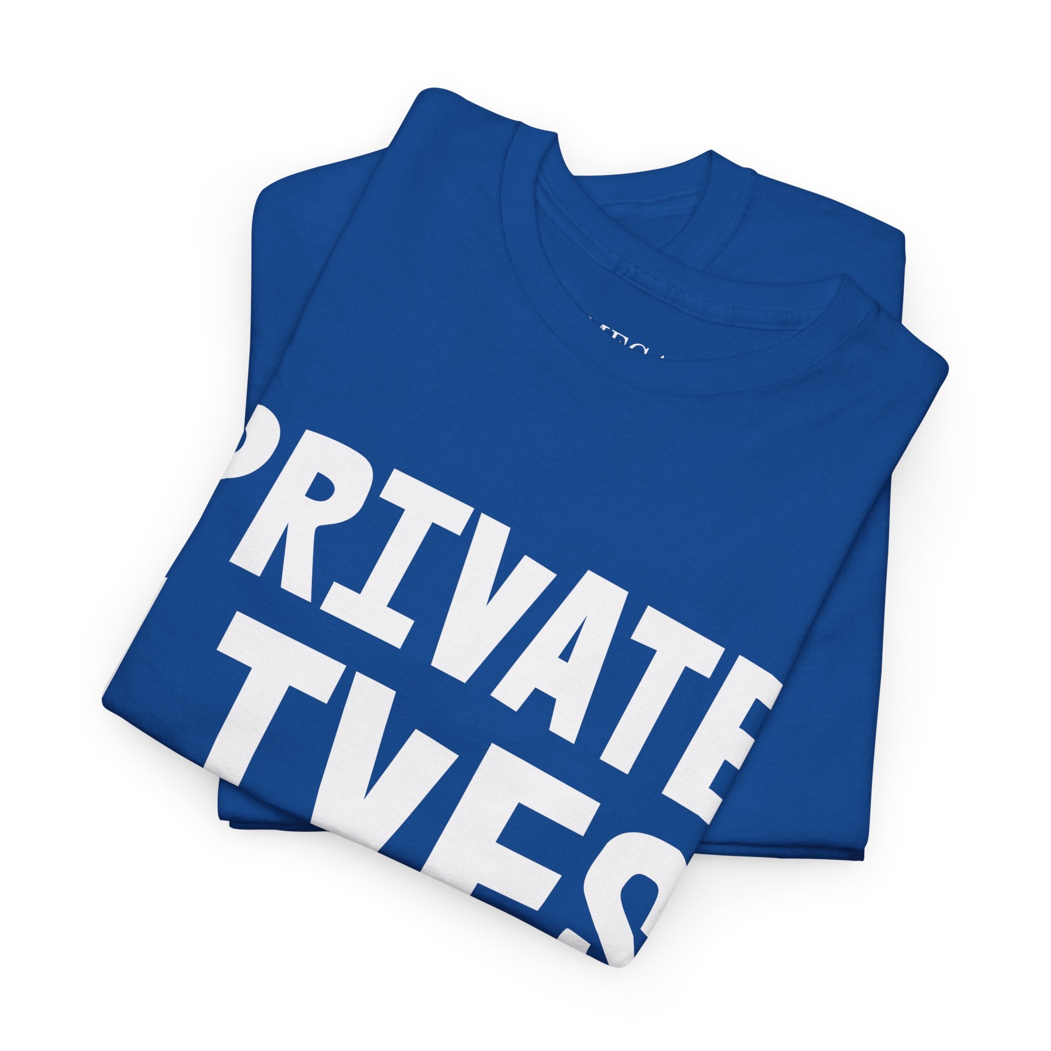Private Lives Matter Anti-Digital ID Statement Shirt - Mega Movement
