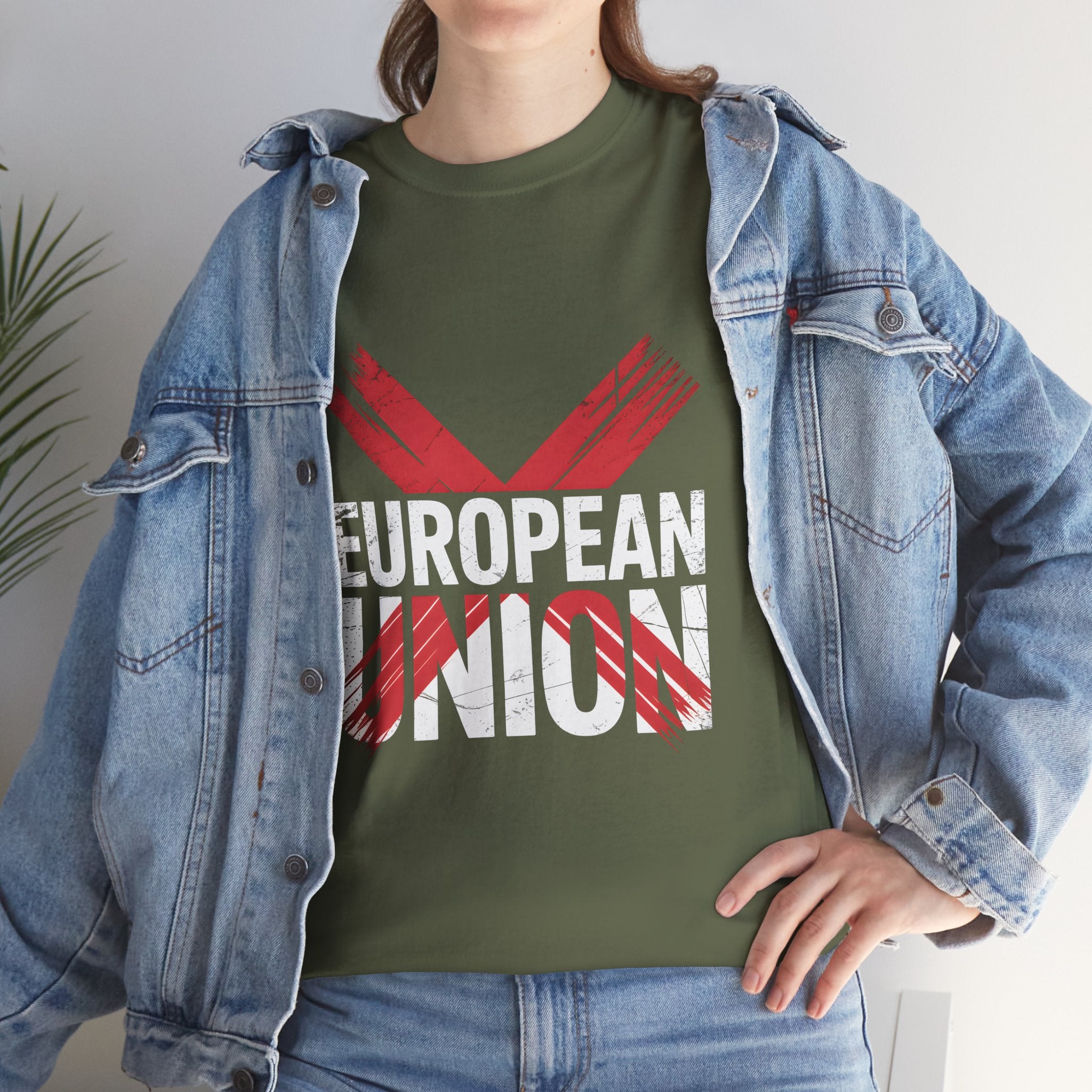 European Union Statement Tee - Unisex Heavy Cotton Shirt