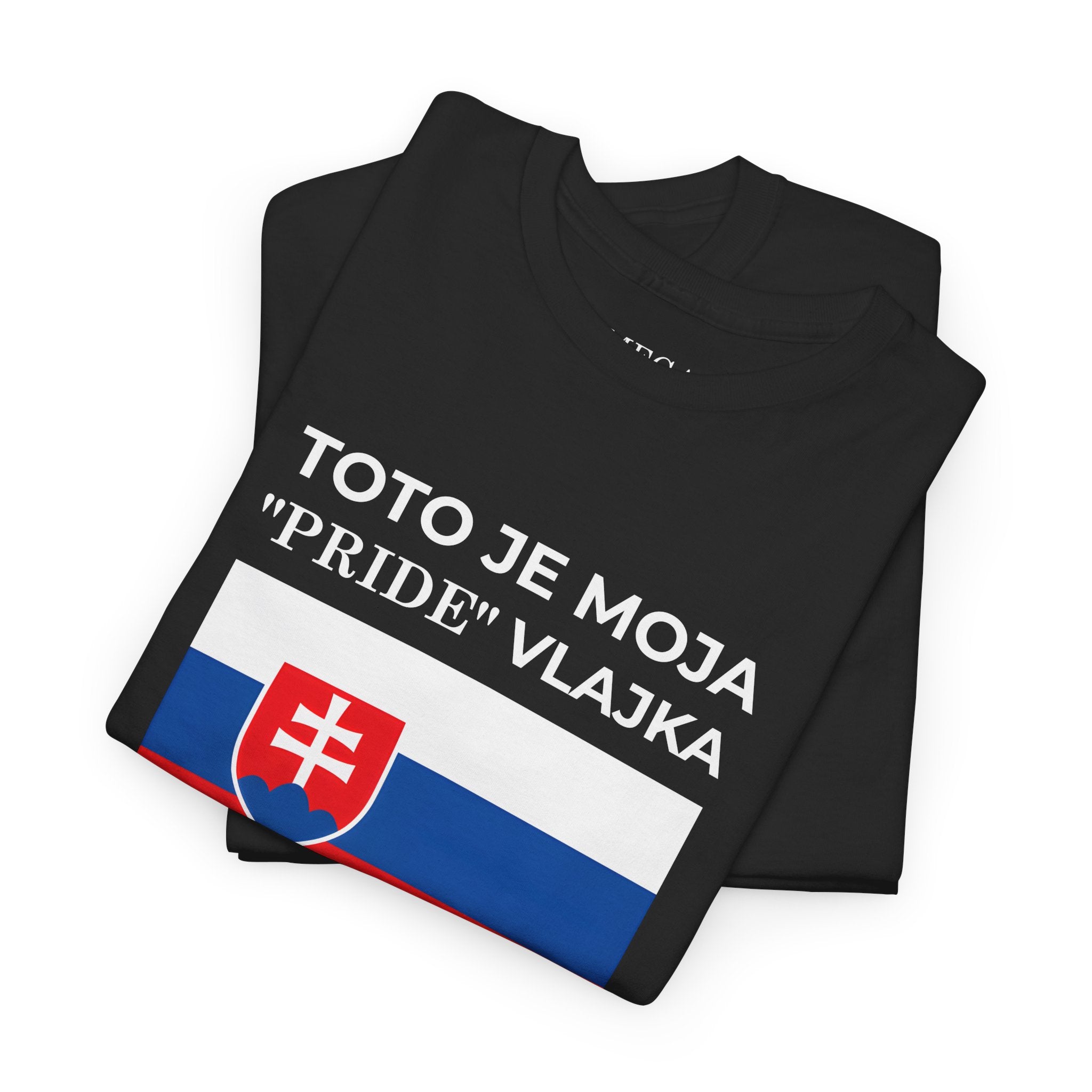 Slovak Flag Tee ( Small Print ) — "Toto je moja 'Pride' vlajka"