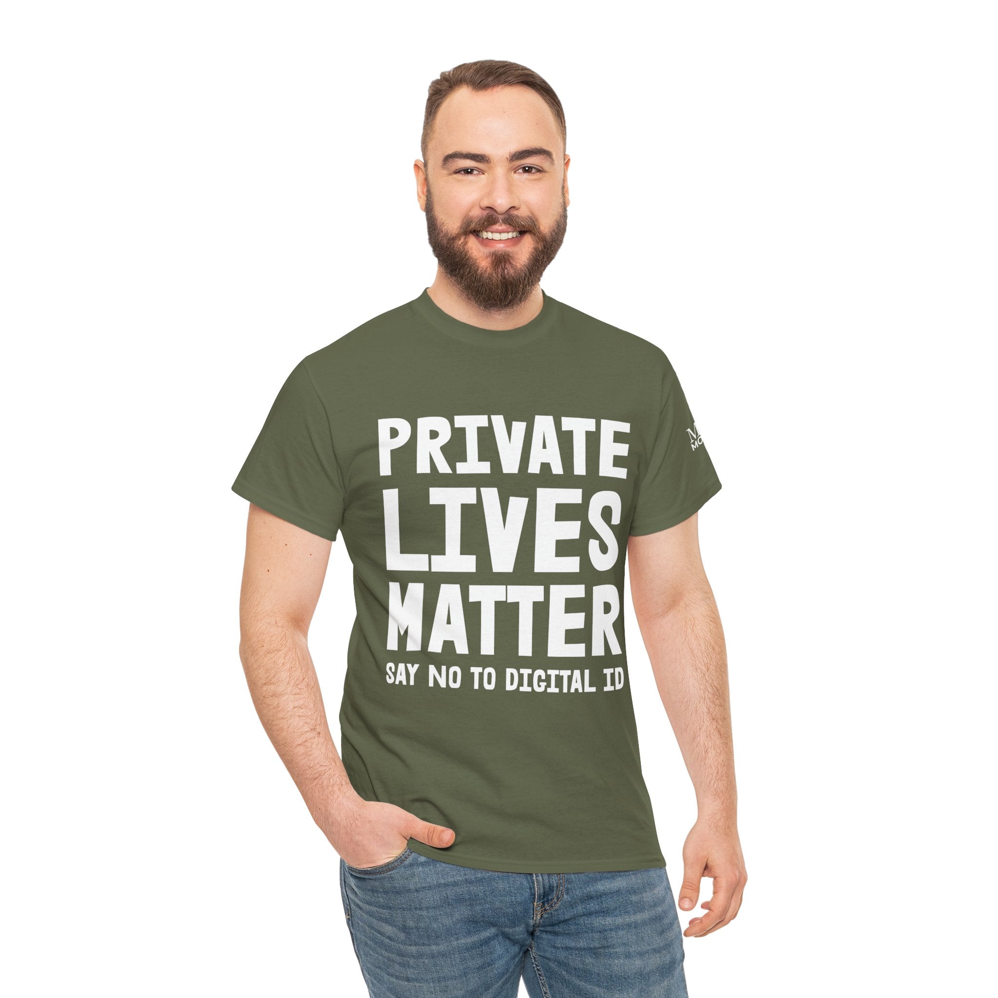 Private Lives Matter Anti-Digital ID Statement Shirt - Mega Movement