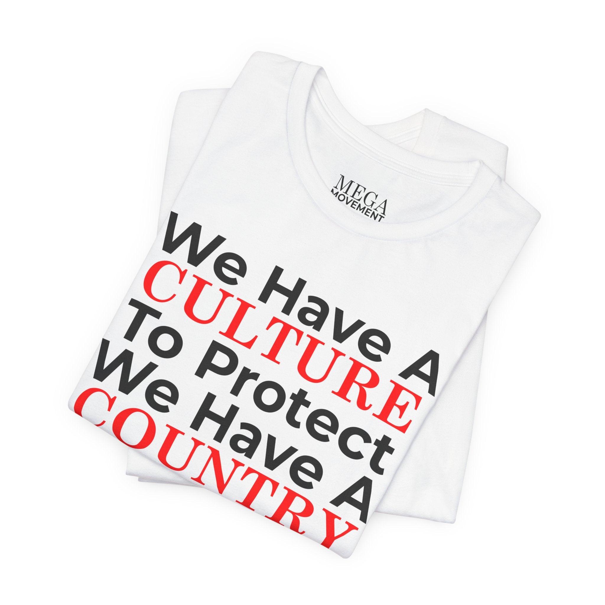 Culture Country Heritage Tee - Unisex Jersey Short Sleeve T-Shirt, Perfect for Celebrations, Cultural Events, Family Gatherings, Pride Wear, [...] - Mega Movement