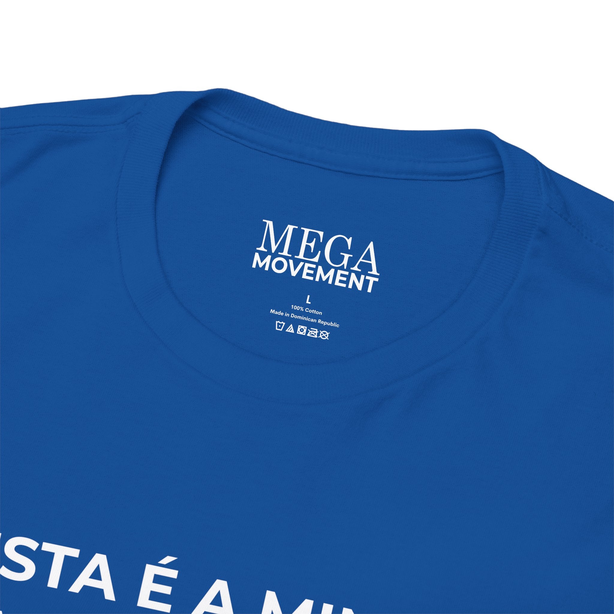 Portugal Pride Flag T‑Shirt — "Esta é a minha bandeira de 'pride'"