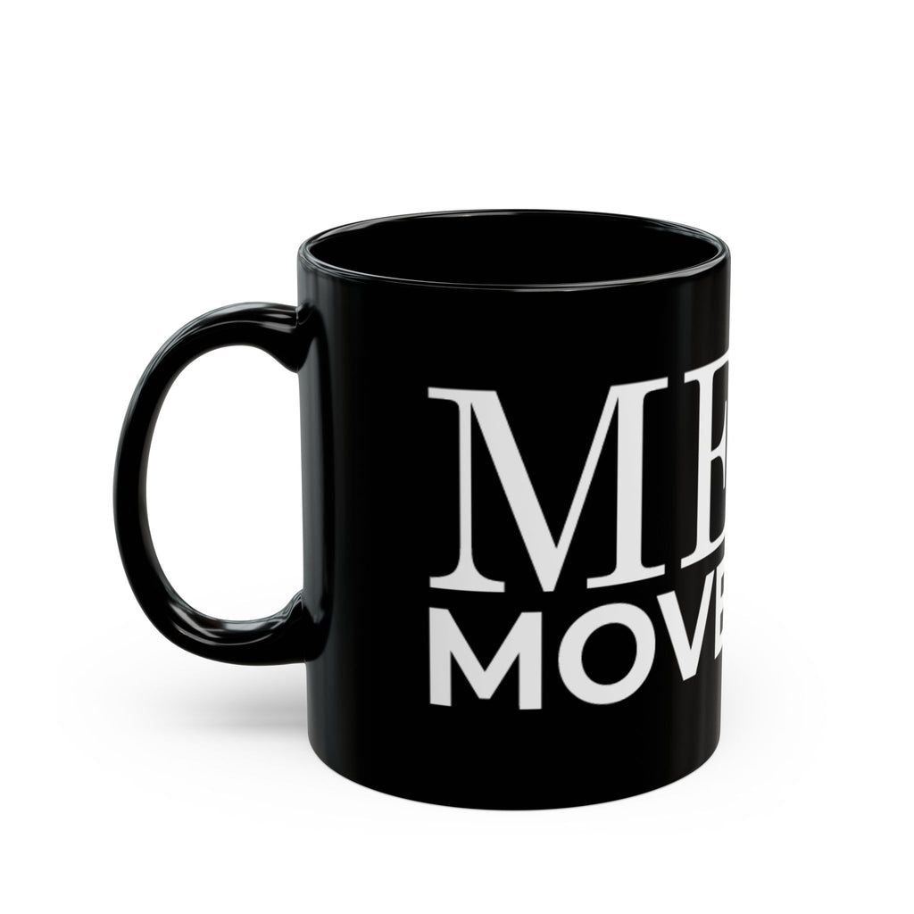 Mega Movement Black Mug - Empowering Drinkware for Motivation, Inspirational Gift, Coffee Lover, Office Decor, Tea Mug - Mega Movement