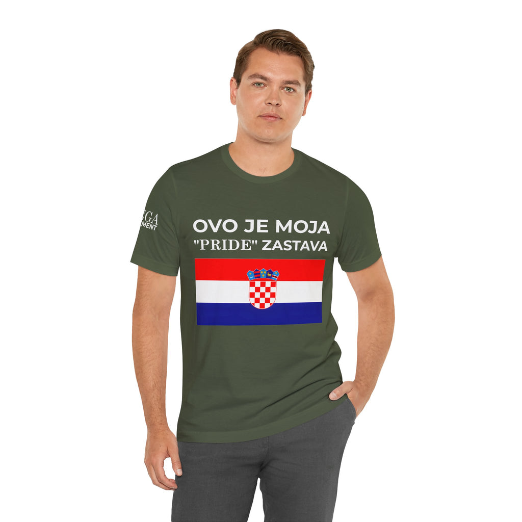 Croatia Pride Tee, Unisex Short Sleeve Shirt, Summer Festival Top, Gifts for Patriots - Mega Movement
