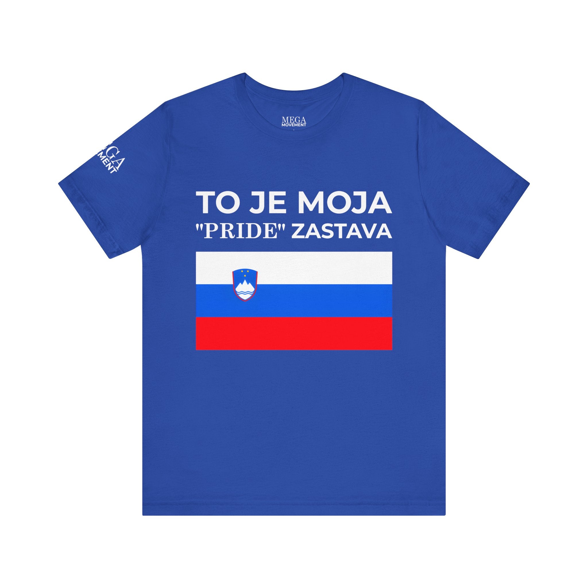 Slovenian Pride Tee | Unisex Graphic Shirt for Celebrations, Casual Wear, Gift for Allies, Patriot Pride Outfit - Mega Movement