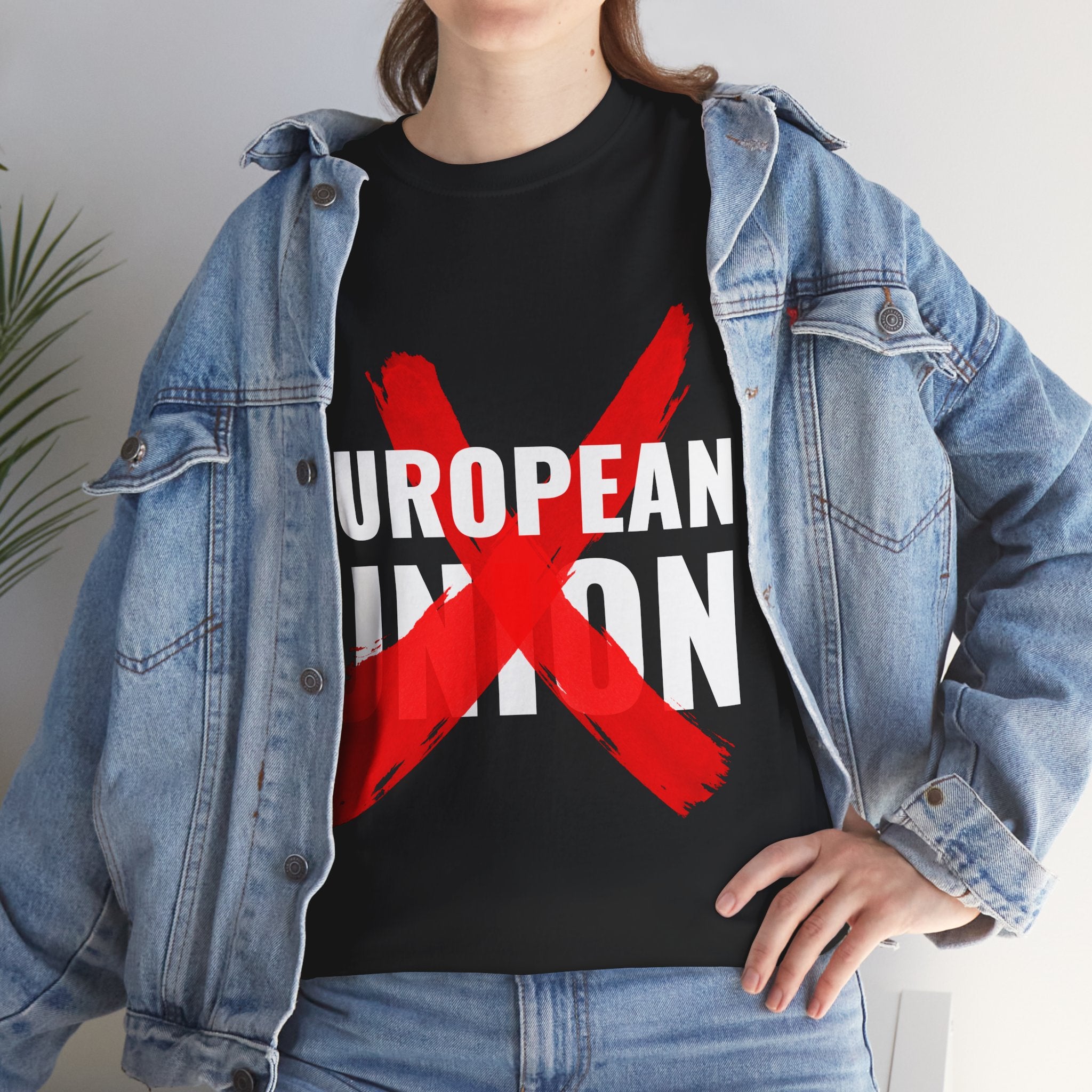 European Union Statement Tee - Unisex Heavy Cotton Shirt