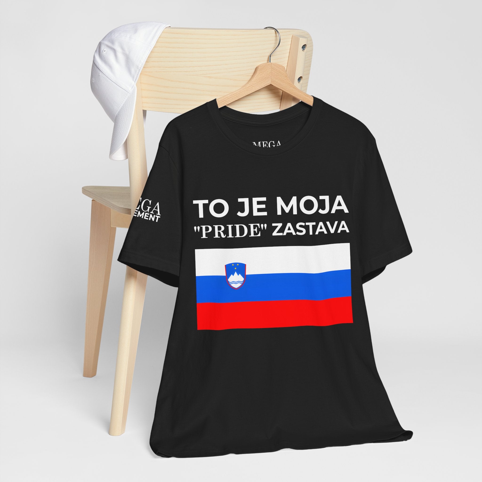 Slovenian Pride Tee | Unisex Graphic Shirt for Celebrations, Casual Wear, Gift for Allies, Patriot Pride Outfit - Mega Movement