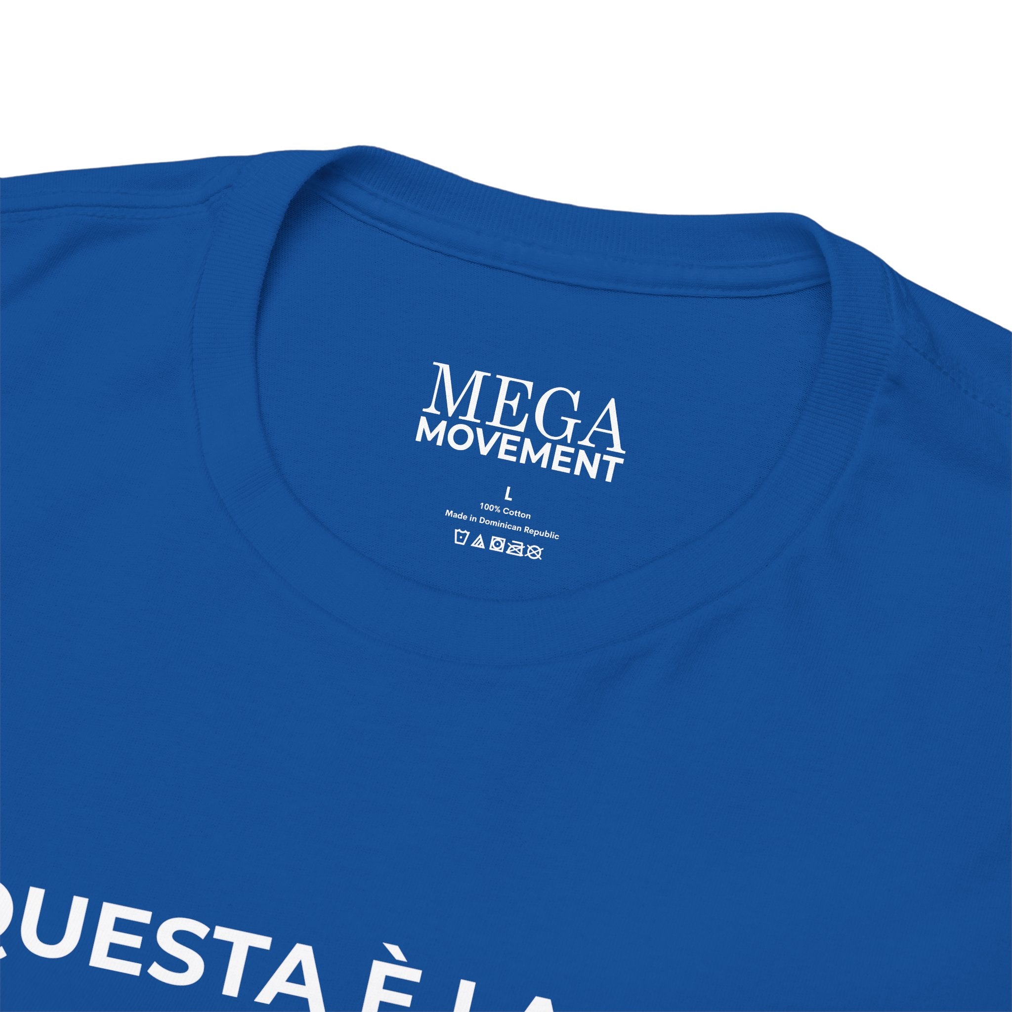 Italian Flag Tee ( Small Print ) — "Questa è la mia bandiera dell’Pride" Graphic T-Shirt