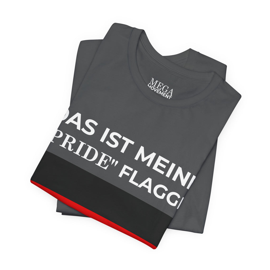 Germany  Pride Flag Unisex Jersey Tee | Casual Wear, Gift for Travelers, Team Spirit, Vacation Apparel, Summer Style - Mega Movement