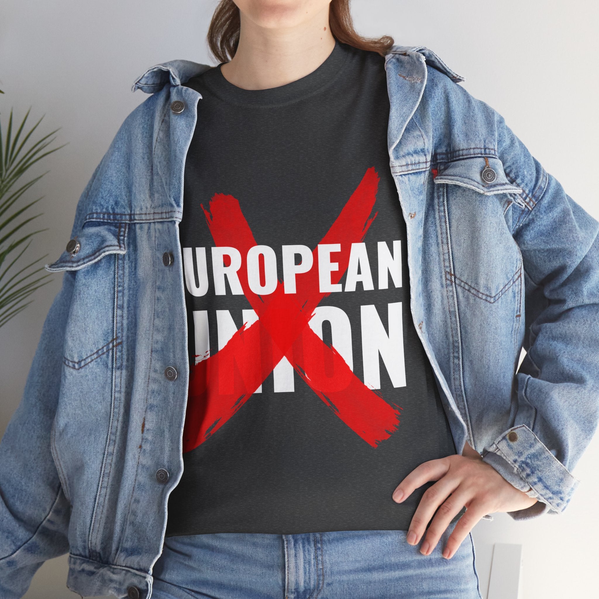 European Union Statement Tee - Unisex Heavy Cotton Shirt