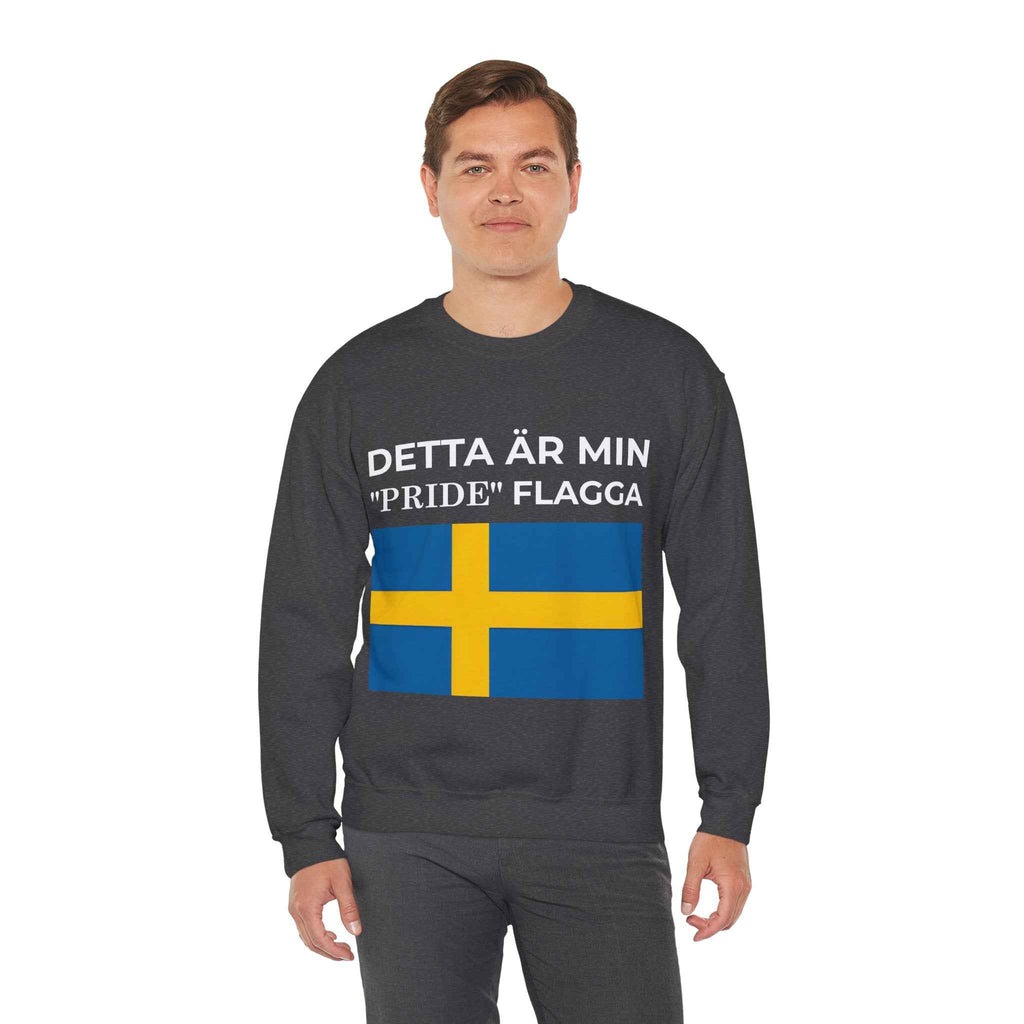 Sweden Pride Sweatshirt, Unisex Crewneck, Celebration of Heritage, Comfortable Everyday Wear