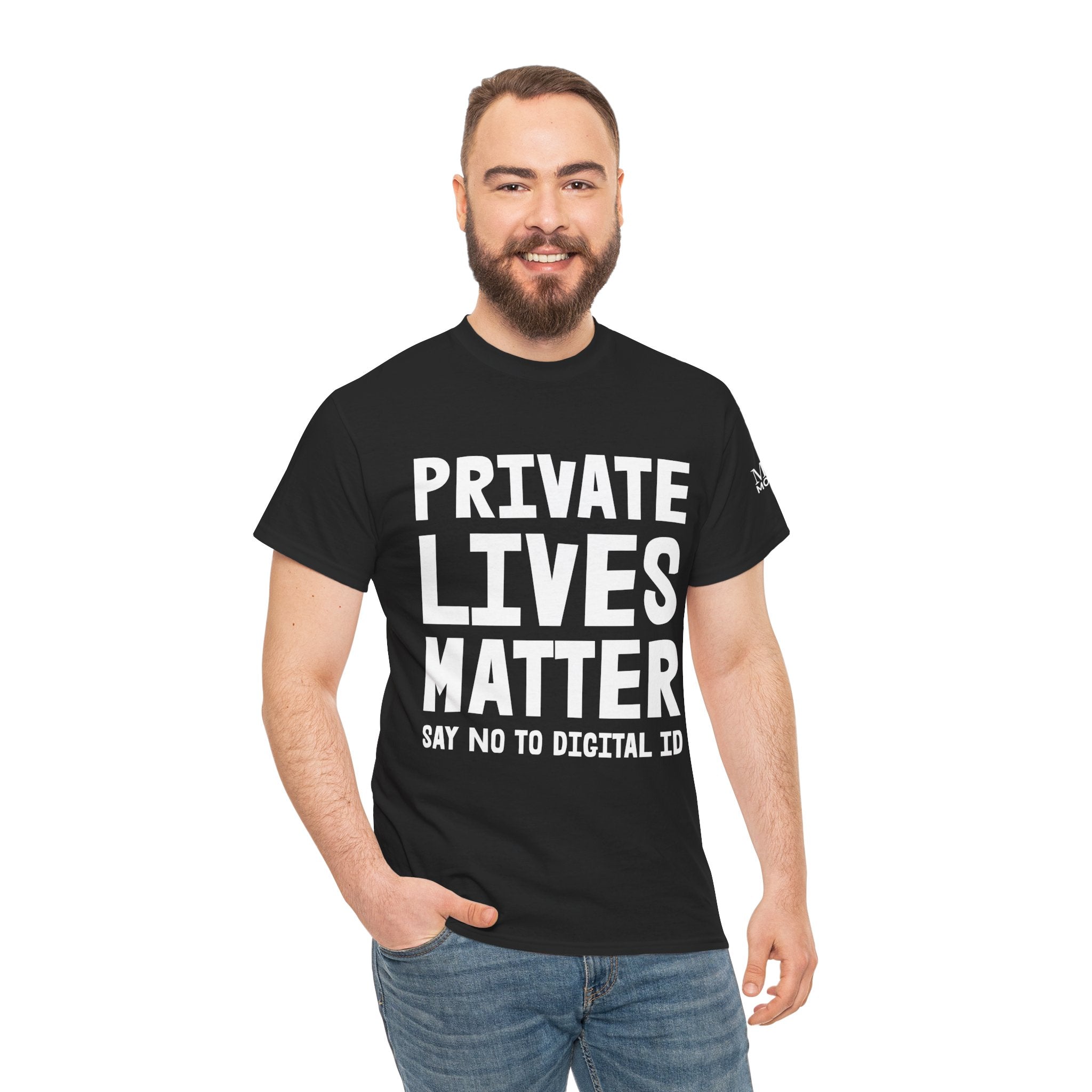 Private Lives Matter Anti-Digital ID Statement Shirt - Mega Movement