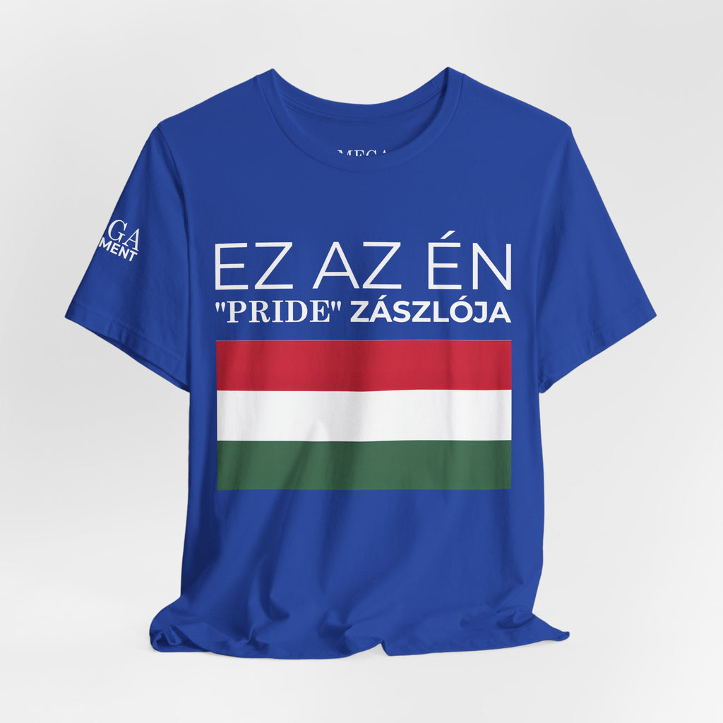 Hungary Pride Flag Tee | Unisex Jersey Short Sleeve Tee, Patriot Apparel, Festival Outfit, Statement Shirt, Hungary Pride Clothing, Gift for Activists - Mega Movement