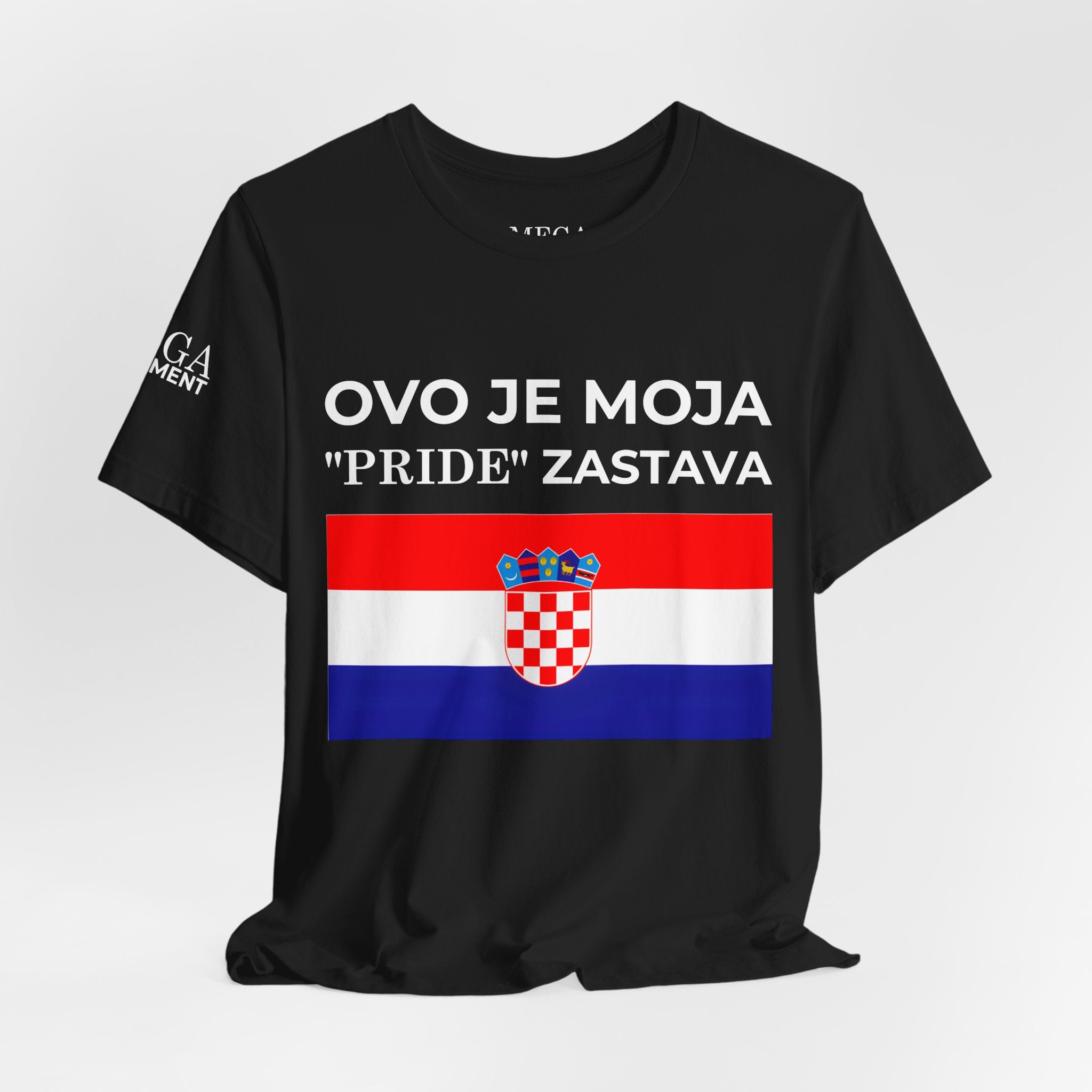 Croatia Pride Tee, Unisex Short Sleeve Shirt, Summer Festival Top, Gifts for Patriots - Mega Movement