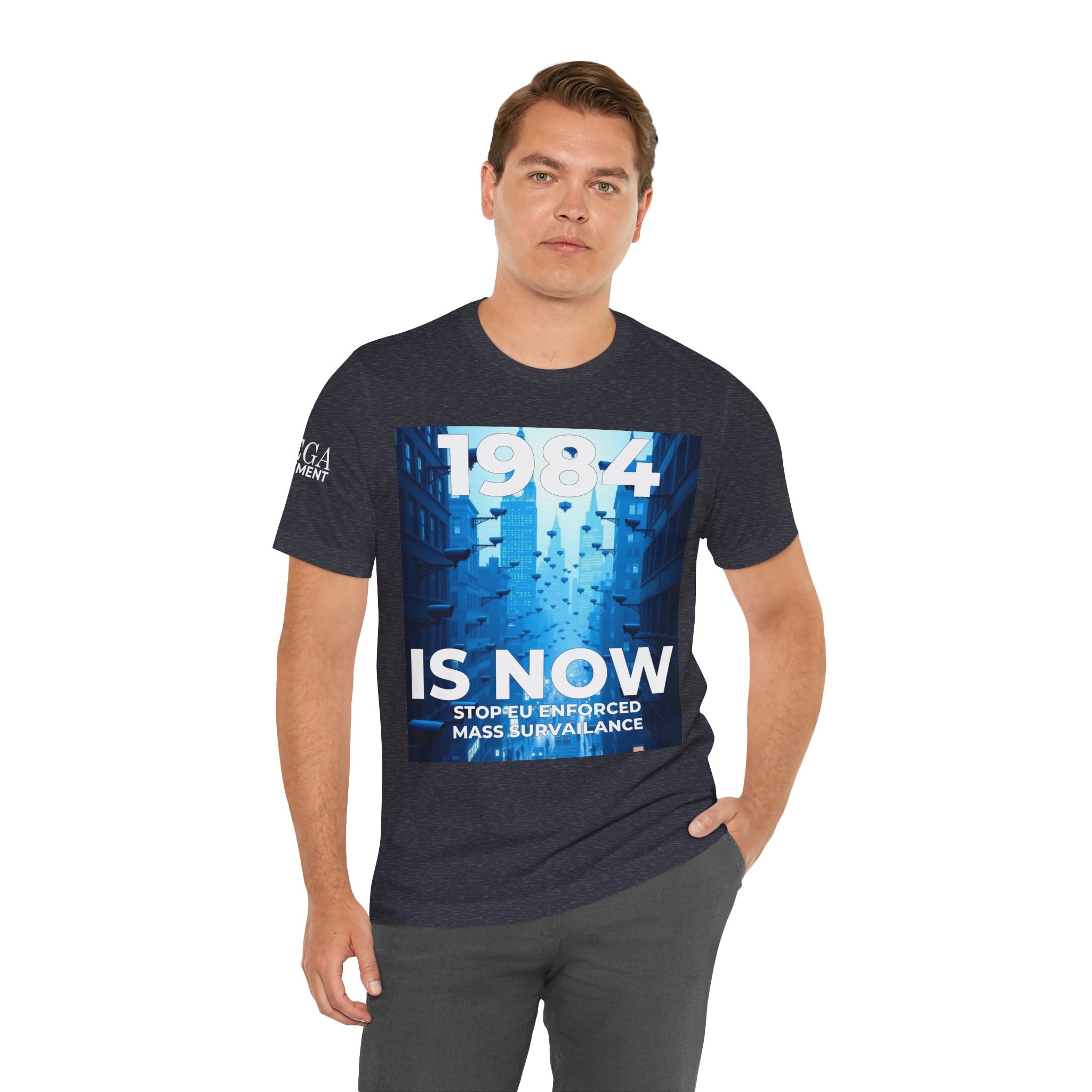 Dystopian Theme Shirt, Statement Tee, Gift for Activists, Casual Everyday Wear