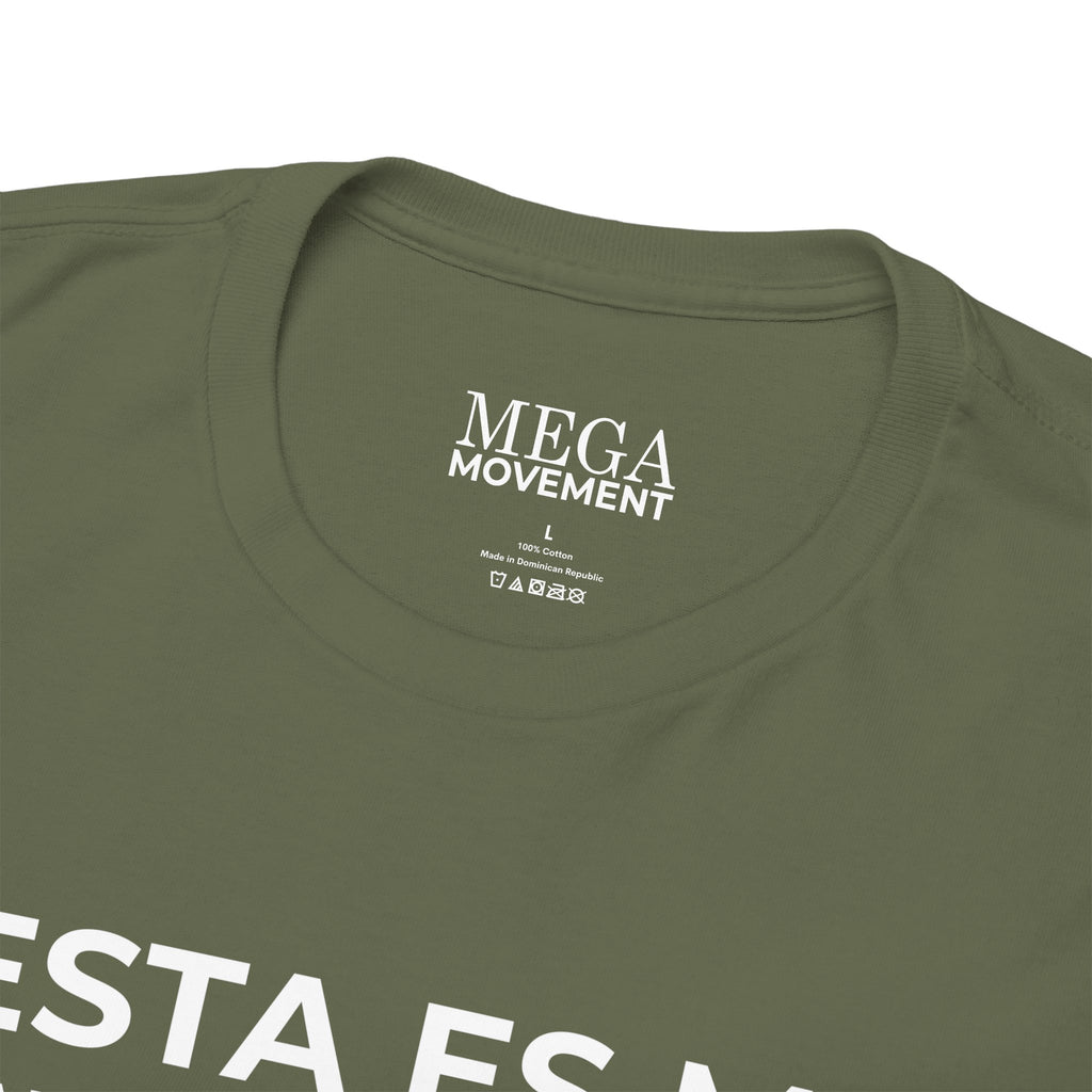 Spain Flag Graphic Tee ( Small Print ) — "Esta Es Mi Bandera del 'Pride'" Spanish Pride T-Shirt