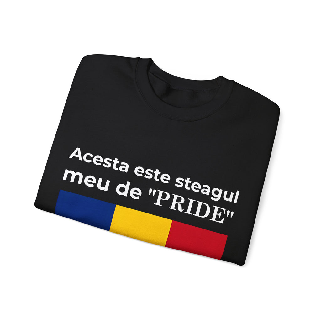 Romania Pride Sweatshirt, Cozy Crewneck Shirt, Unisex Pride Apparel, Casual Everyday Wear - Mega Movement