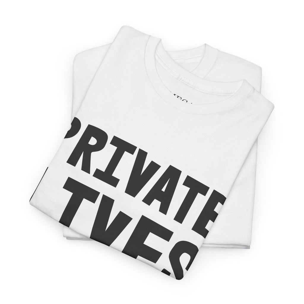 Private Lives Matter Anti-Digital ID Statement Shirt - Mega Movement