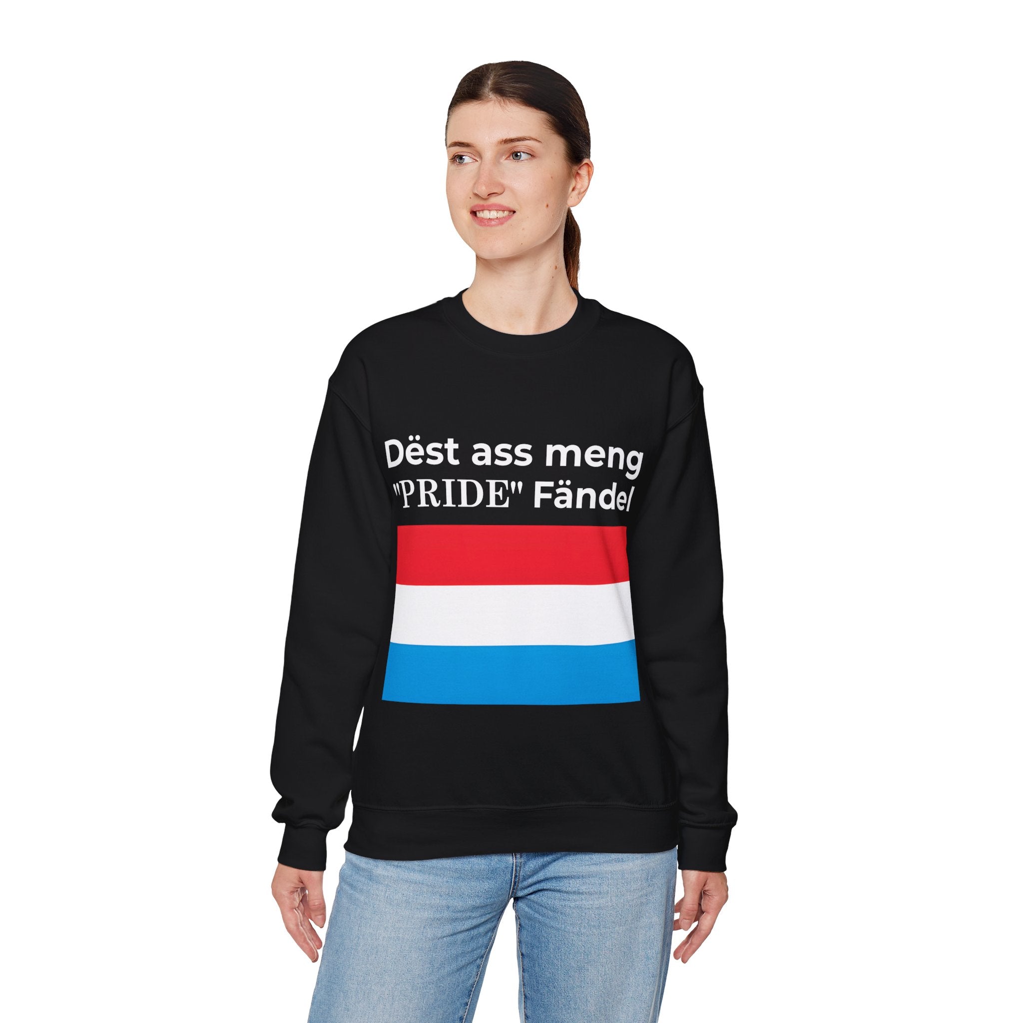 Luxembourg Pride Graphic Sweatshirt, Cozy Apparel, Unisex Pride Crewneck, Fashion, Gift for Allies - Mega Movement