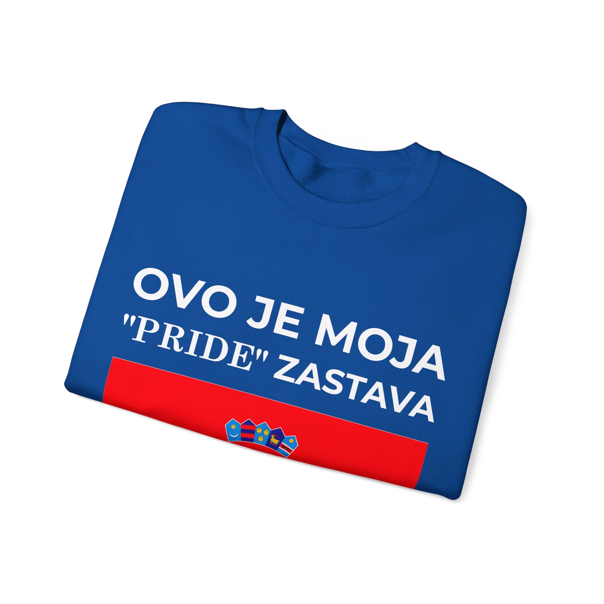 Croatian Pride Flag Sweatshirt, Unisex Crewneck, Croatian Pride Apparel, Celebrate Love, Gift for Allies - Mega Movement