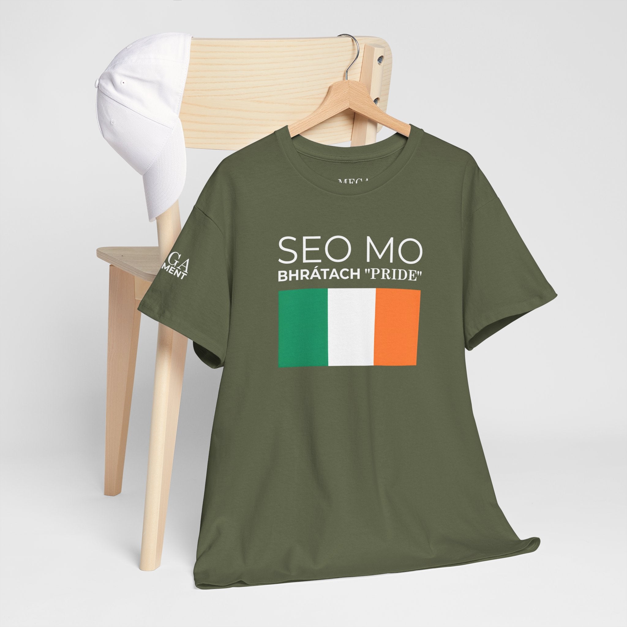 Seo Mo Bhratach Pride Irish Flag T-Shirt ( Small Print )