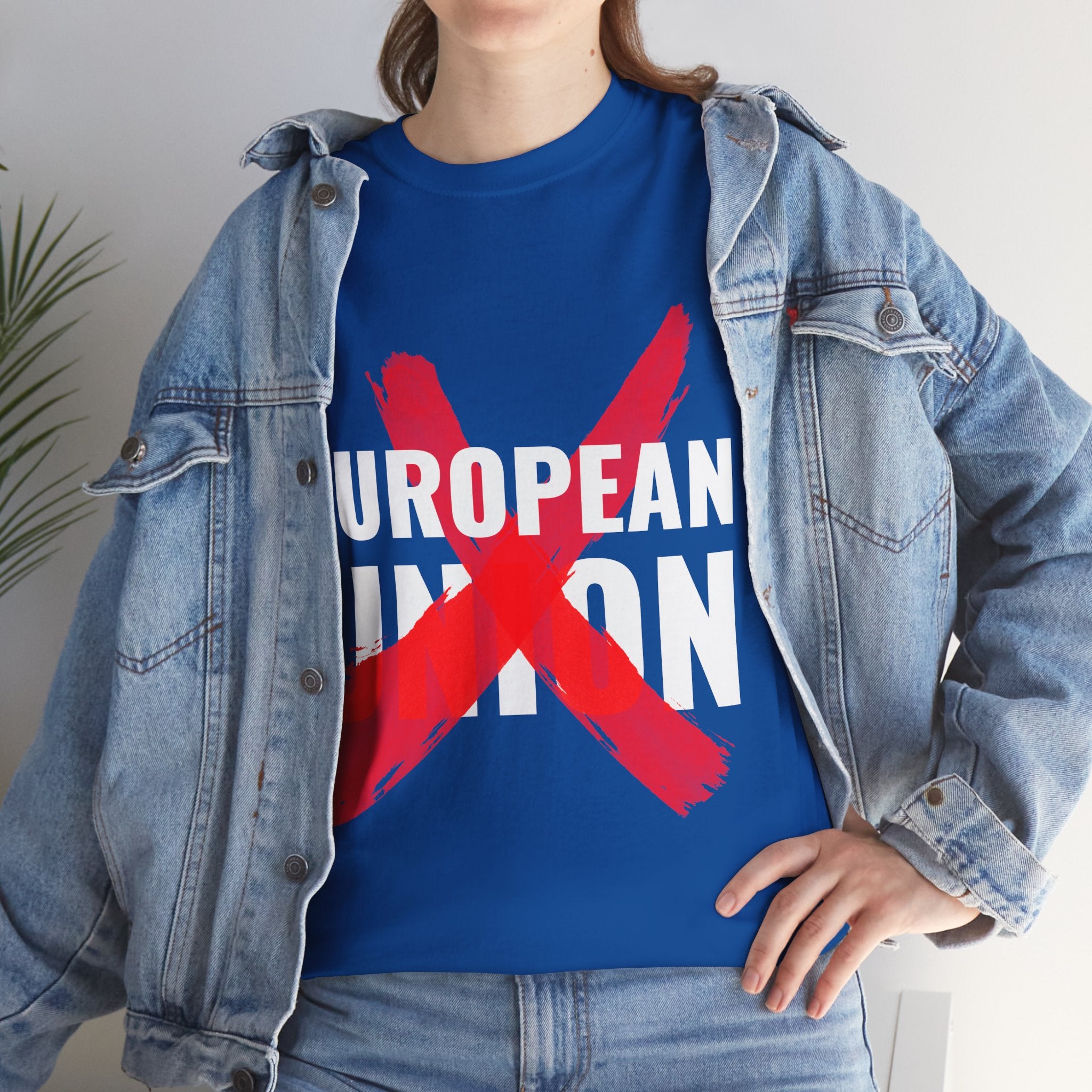 European Union Statement Tee - Unisex Heavy Cotton Shirt