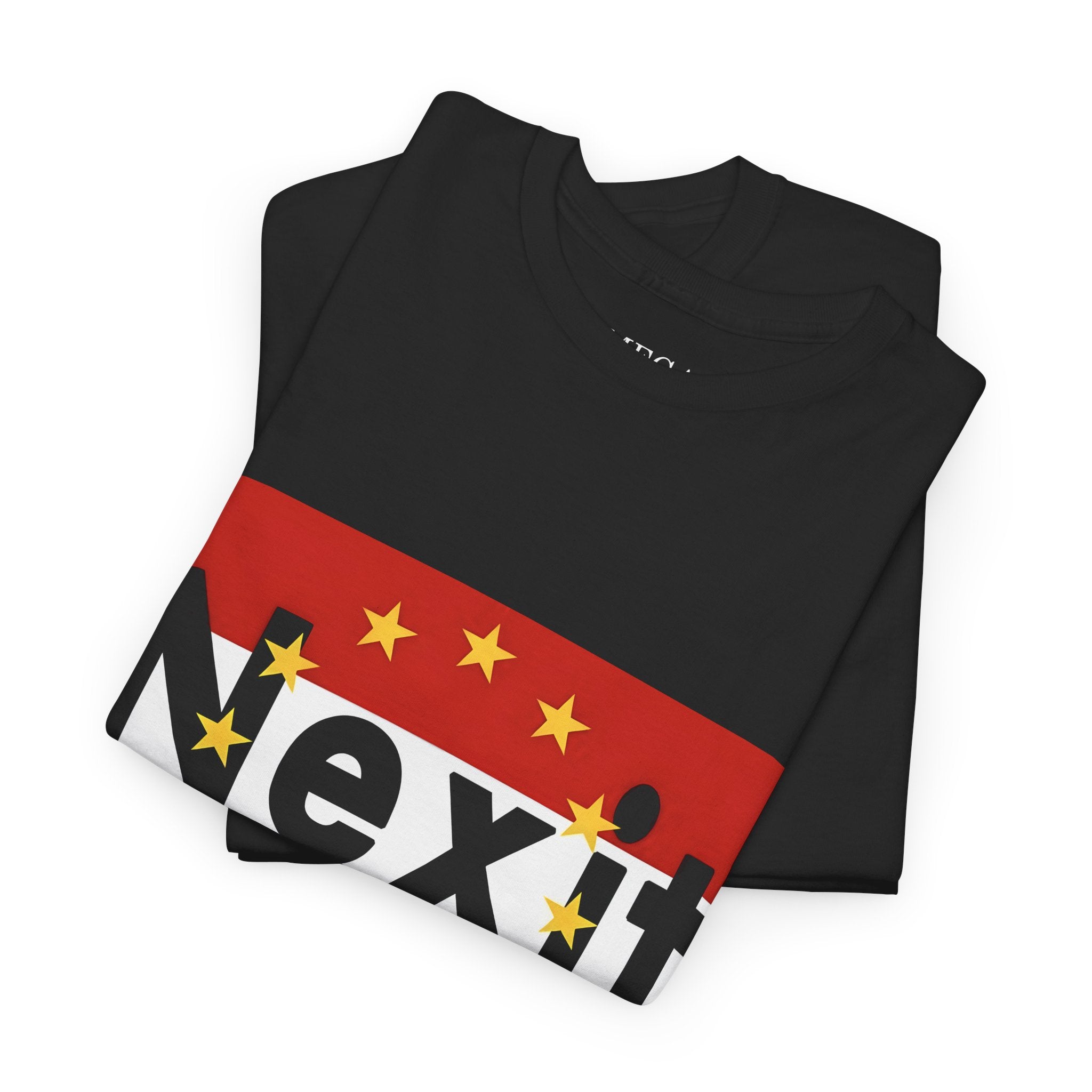 Nexit Unisex Heavy Cotton Tee - Casual Wear, Political Statement, Gift for Activists, Comfortable Everyday Tee - Mega Movement