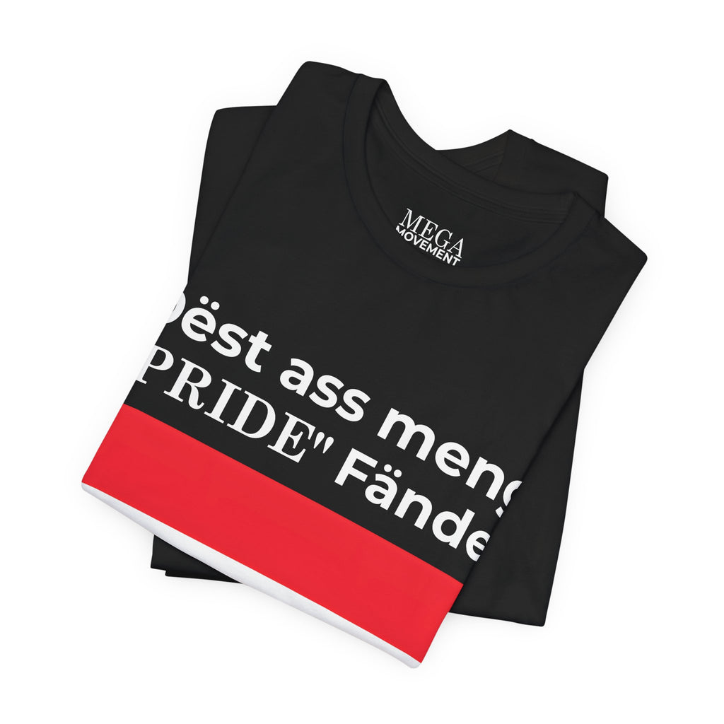 Luxembourg Pride Flag Unisex Tee, Patriotic Pride, Casual Wear, Unisex Shirt - Mega Movement