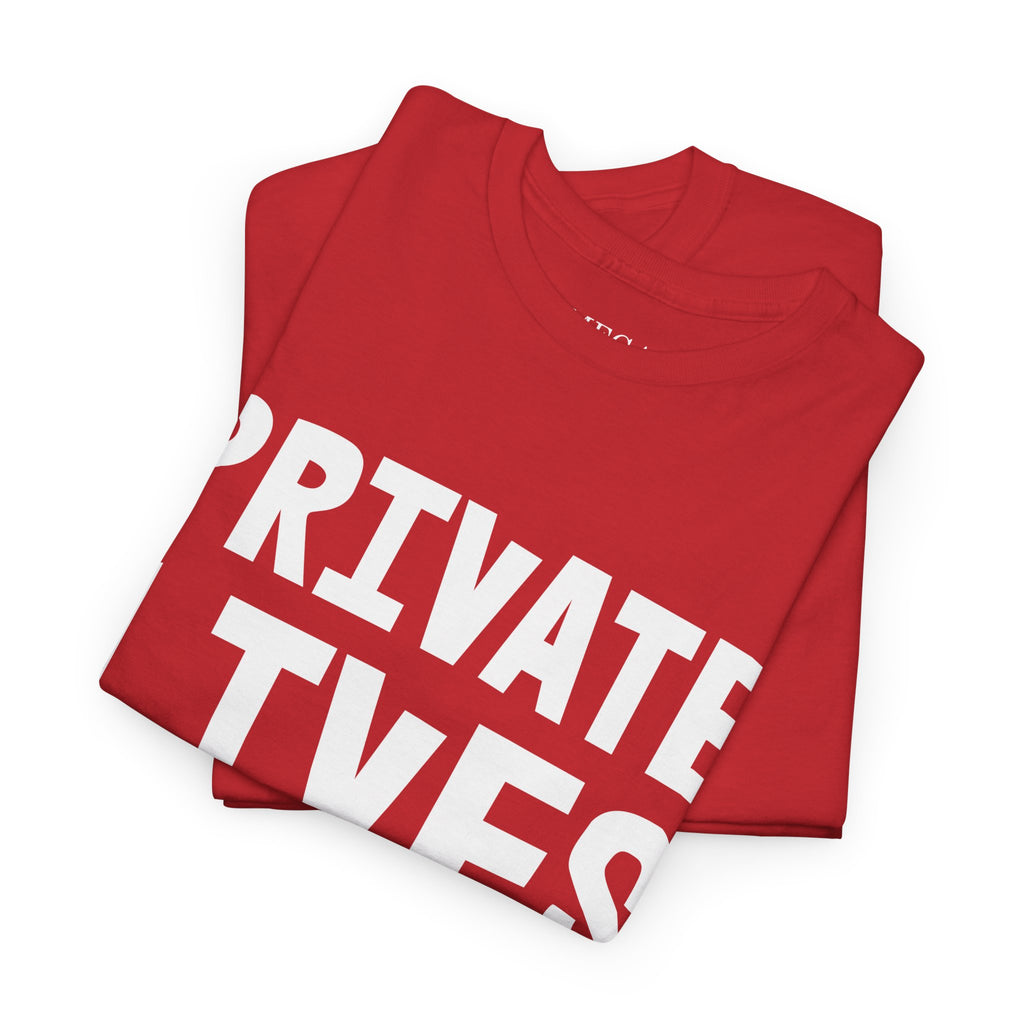 Private Lives Matter Anti-Digital ID Statement Shirt - Mega Movement