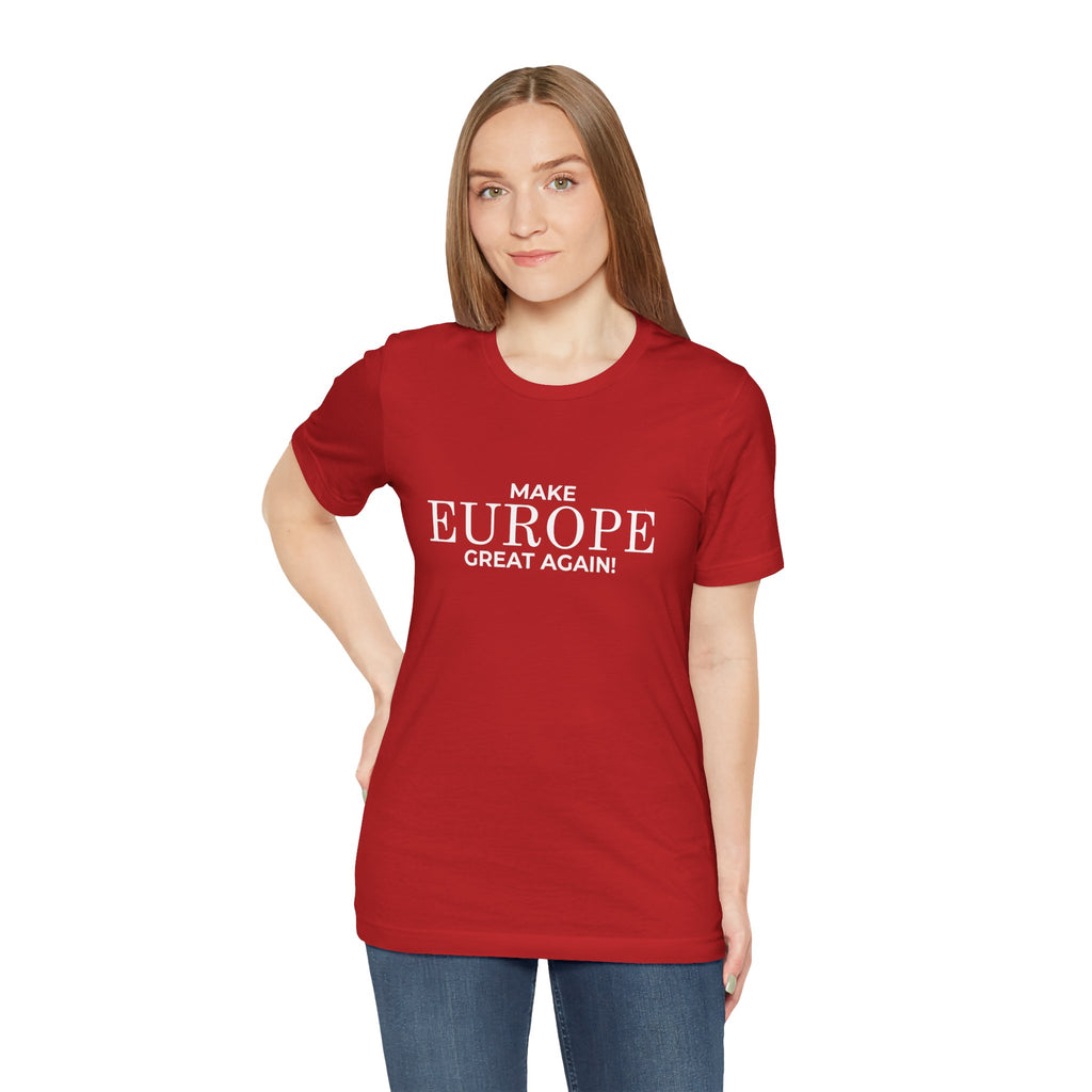 Make Europe Great Again Short Sleeve Tee - Mega Movement