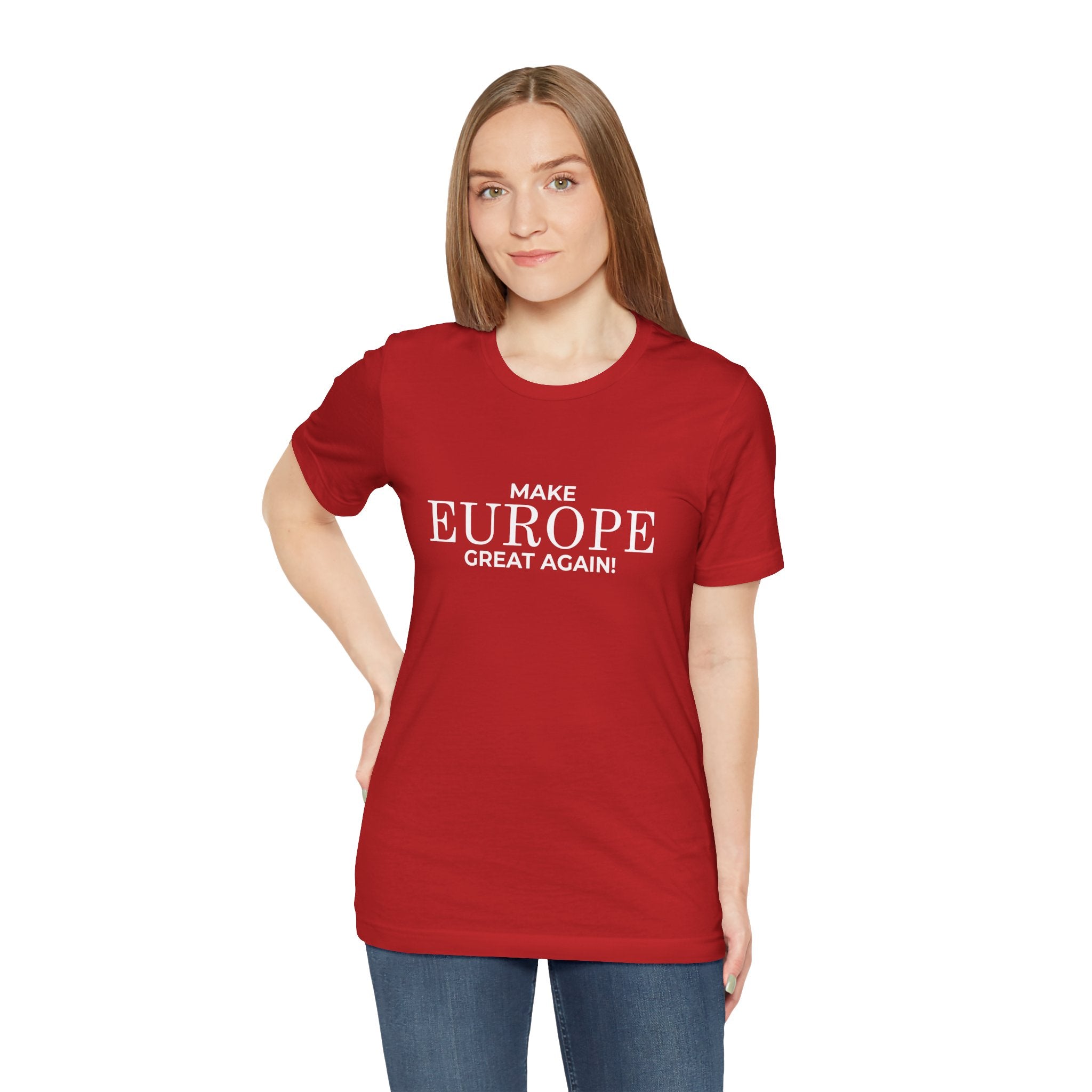 Make Europe Great Again Short Sleeve Tee - Mega Movement