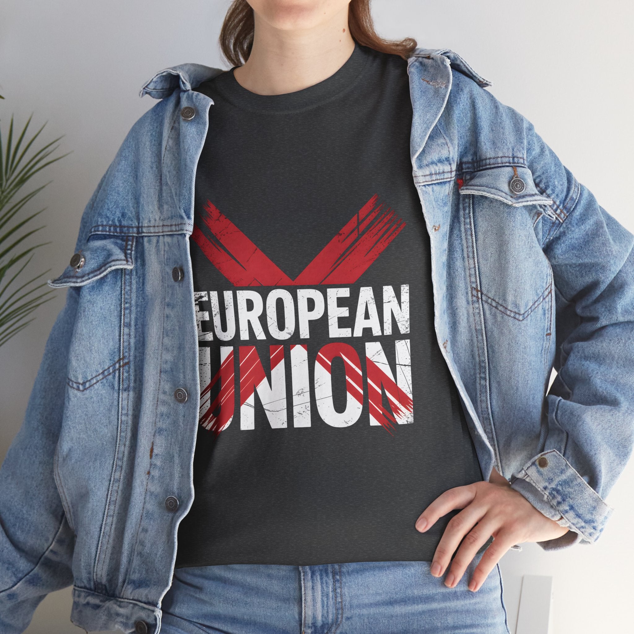 European Union Statement Tee - Unisex Heavy Cotton Shirt