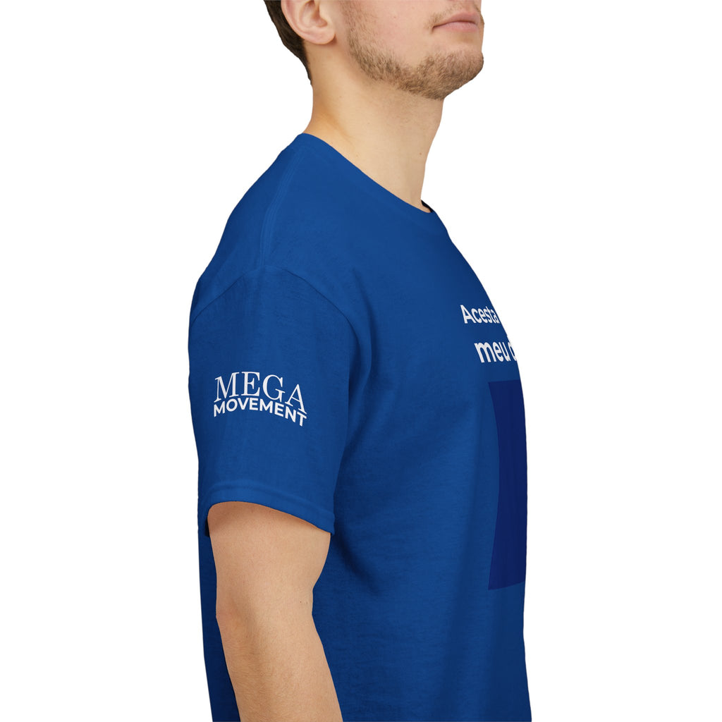 Romanian Flag Tee ( Small Print ) — "Acesta este steagul meu de 'PRIDE'" Cotton Shirt