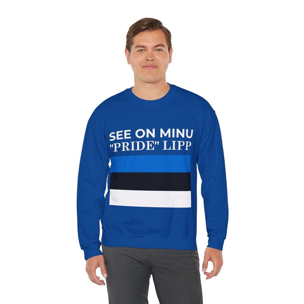 Estrion Pride Crewneck Sweatshirt, Unisex Pride Apparel, Comfortable Casual Wear, Stylish Crewneck - Mega Movement