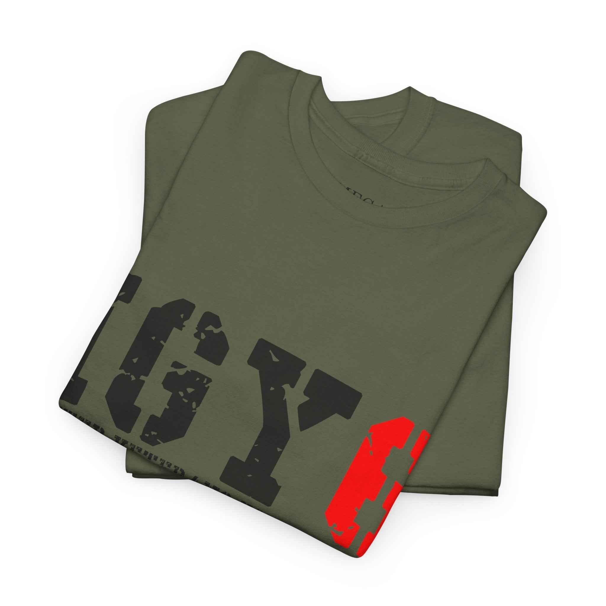 IGY6 Military Tribute T-Shirt — Olive Tactical Tee