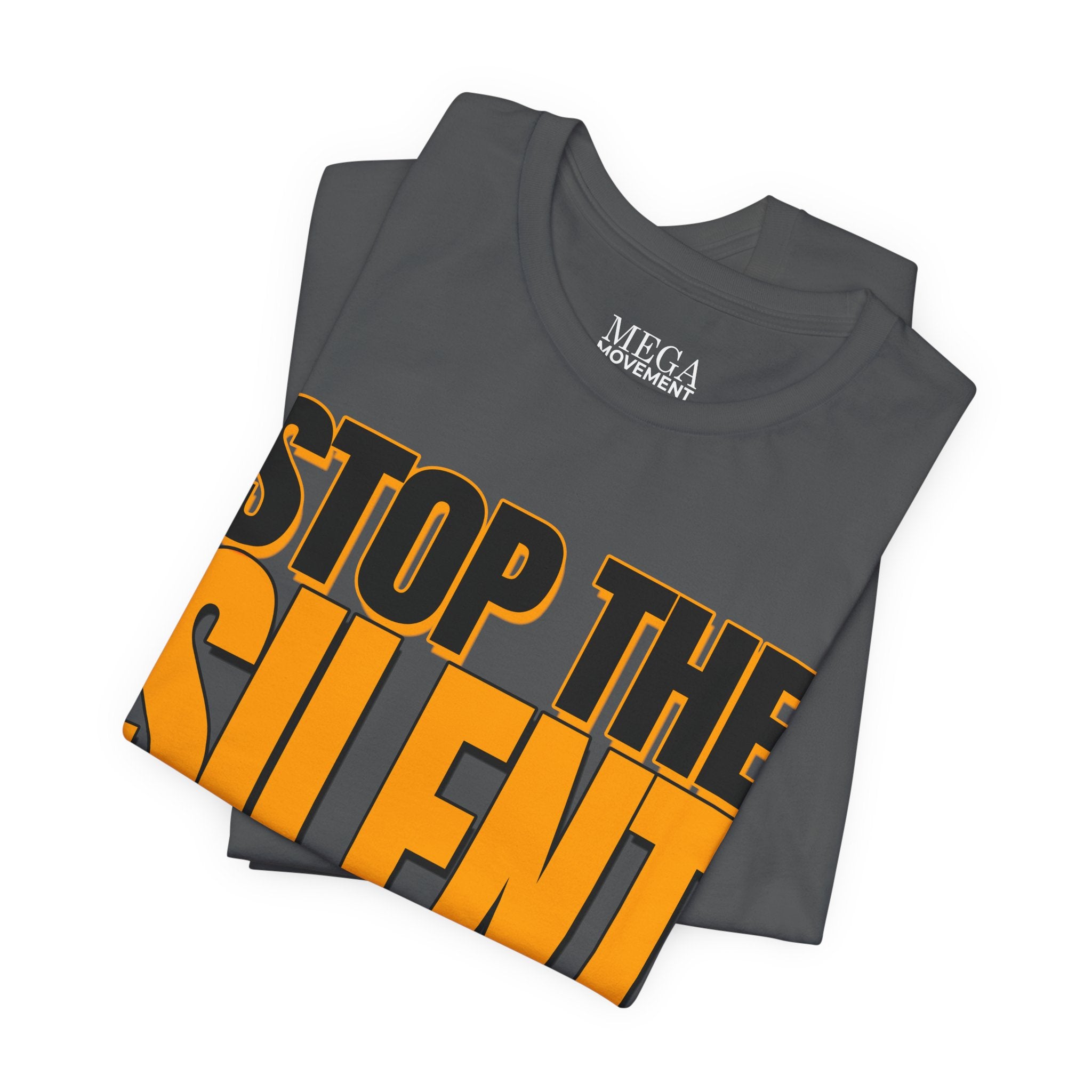 Stop the Silent Invasion Unisex Tee, Awareness Tee, Casual Wear, Protest Shirt, Gift for Activists, Modern Graphic Tee - Mega Movement