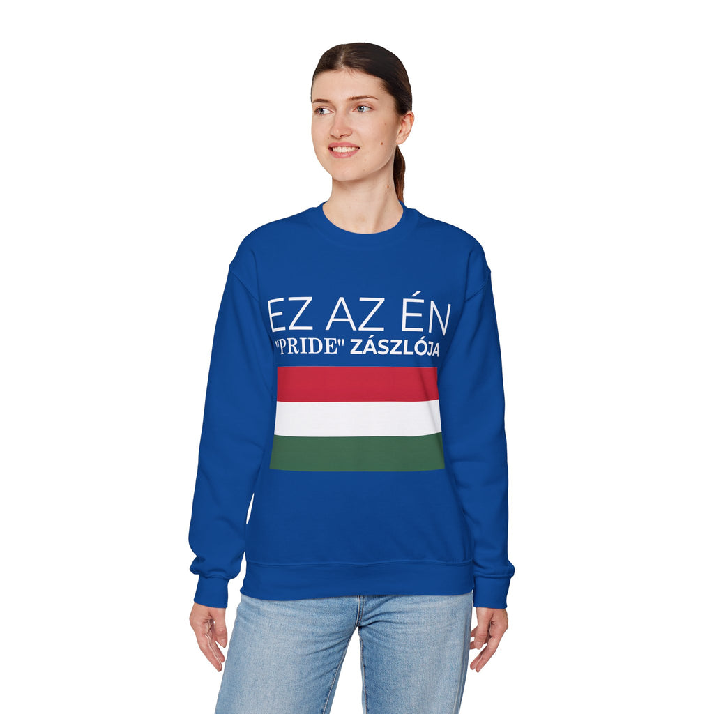 Hungarian Pride Flag Sweatshirt, Cozy Pride Apparel, Unisex Crewneck - Mega Movement