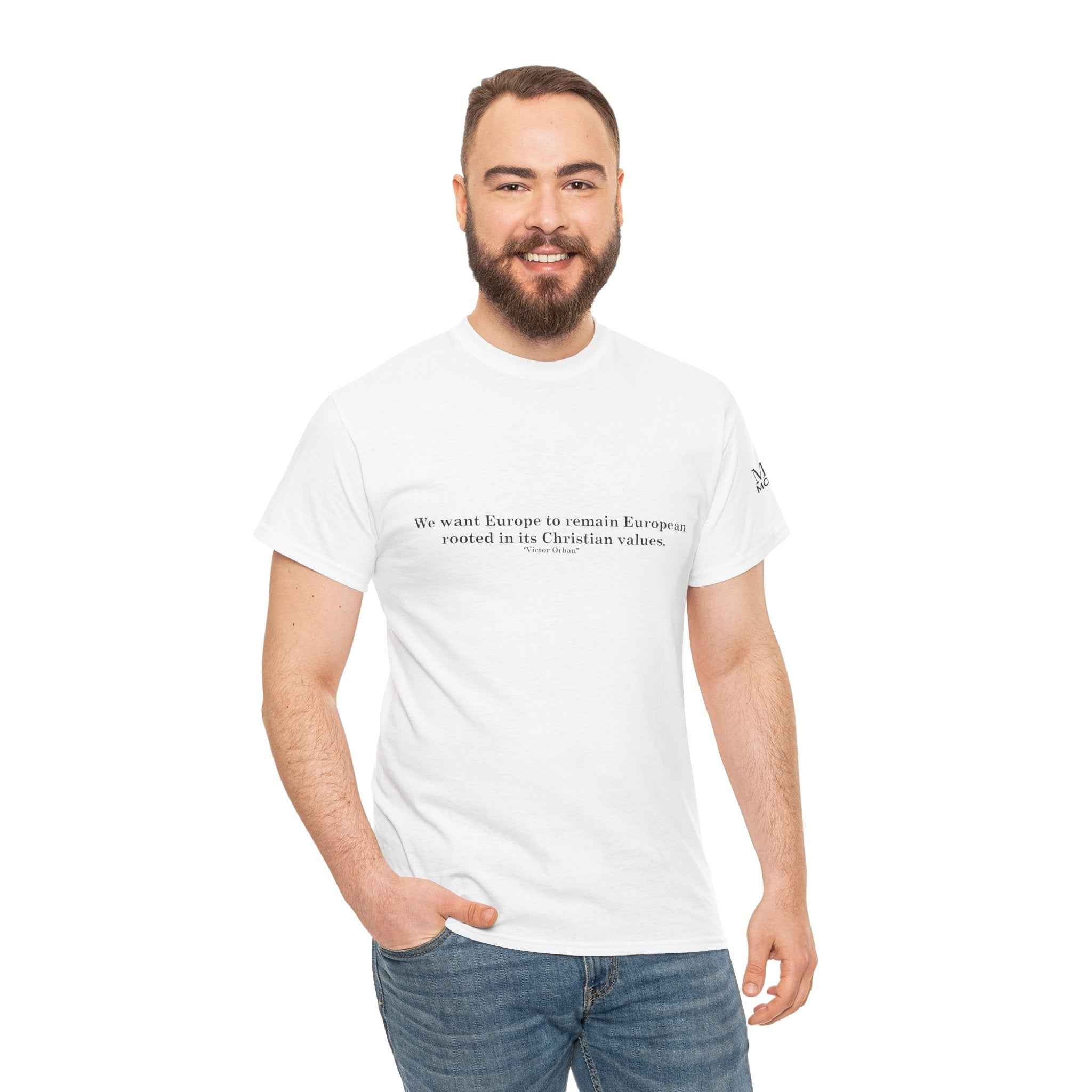 White T-Shirt Blank Mockup Tee